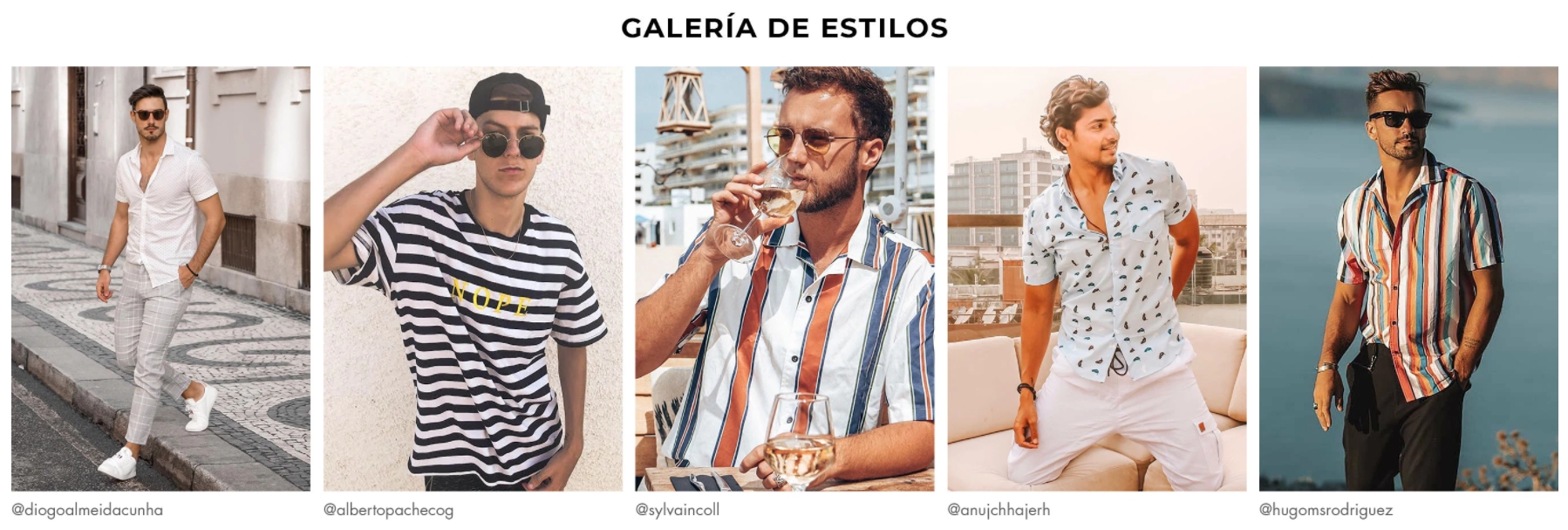 Catalogo discount shein hombre