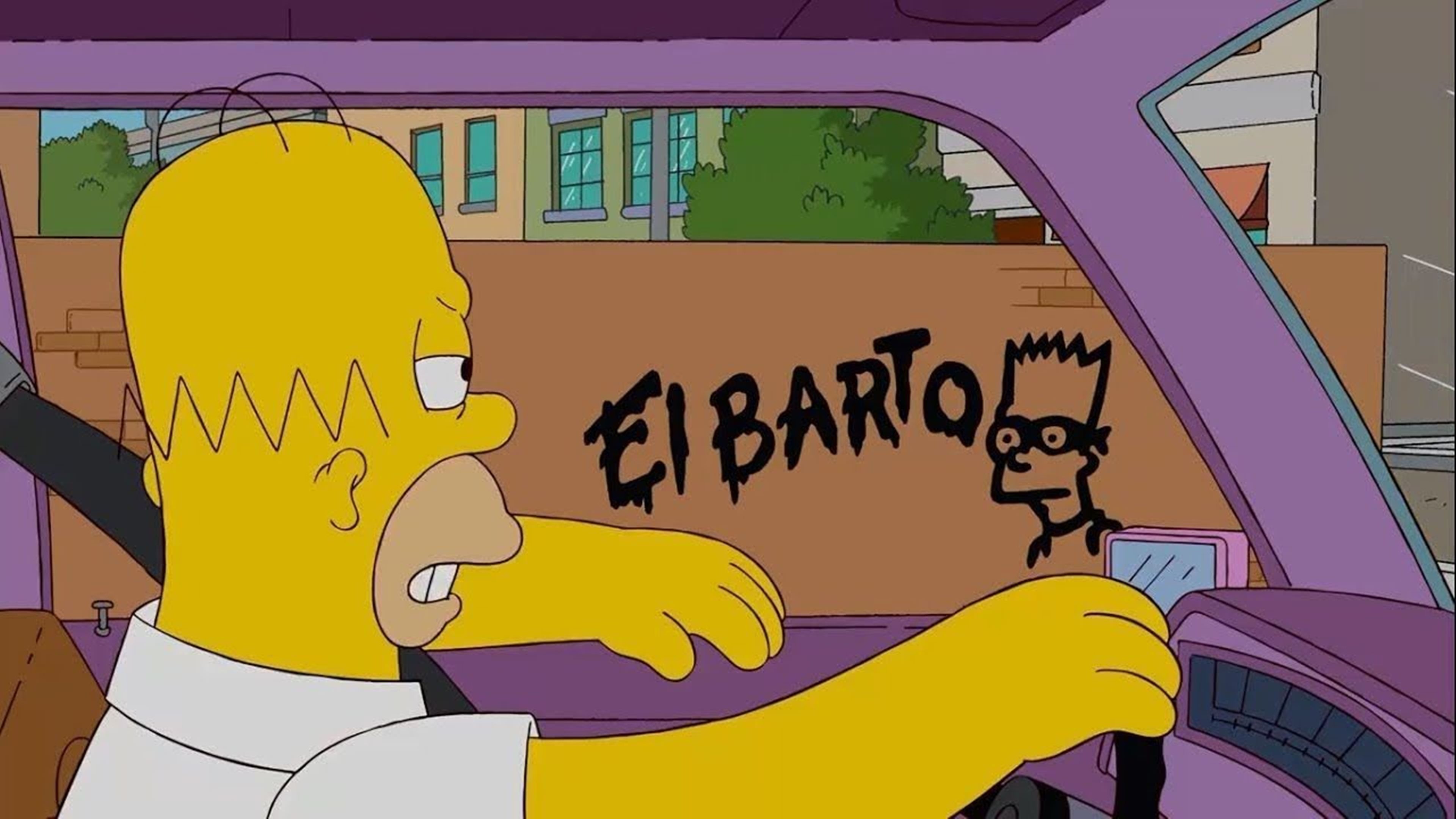 Los Simpson - Firma El Barto