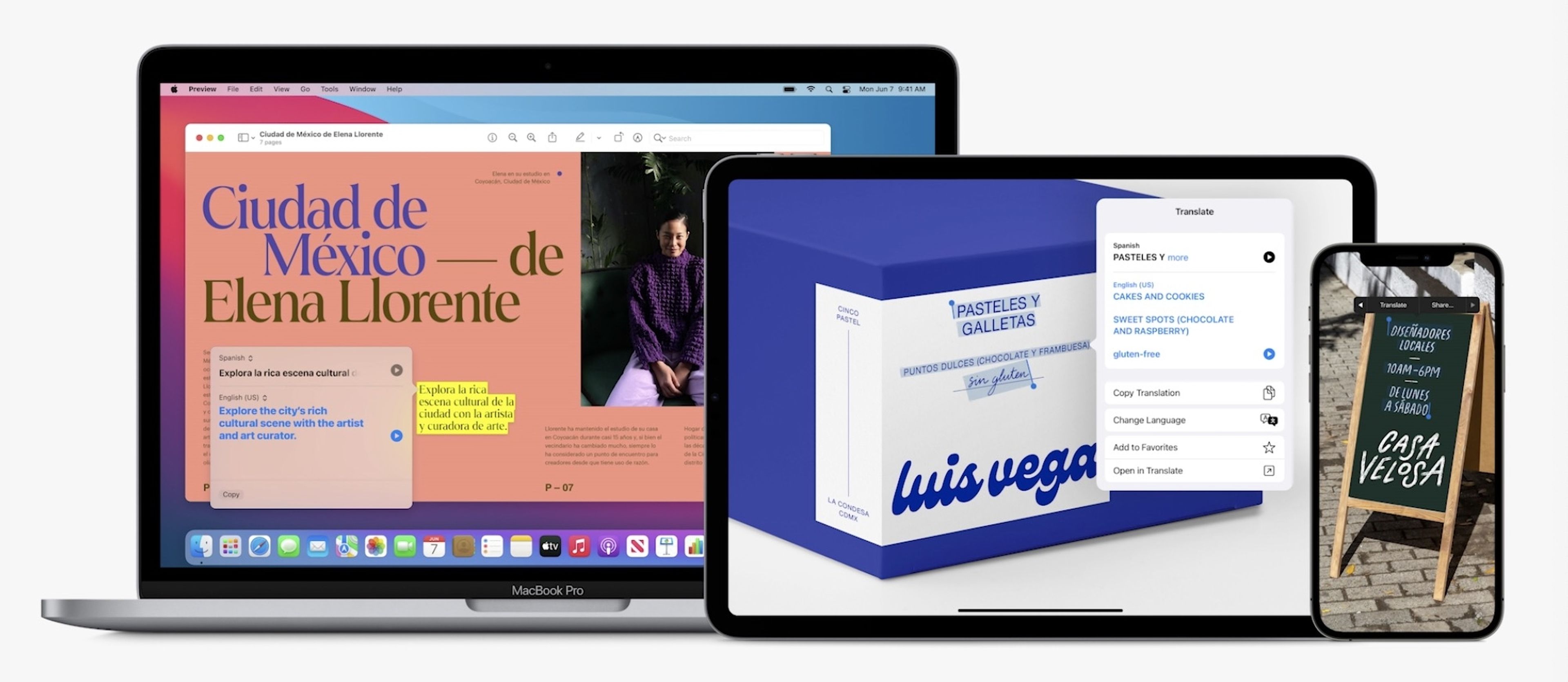 Traductor de iPadOS 15