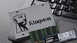 Unidad SSD, RAM y NVMe de Kingston