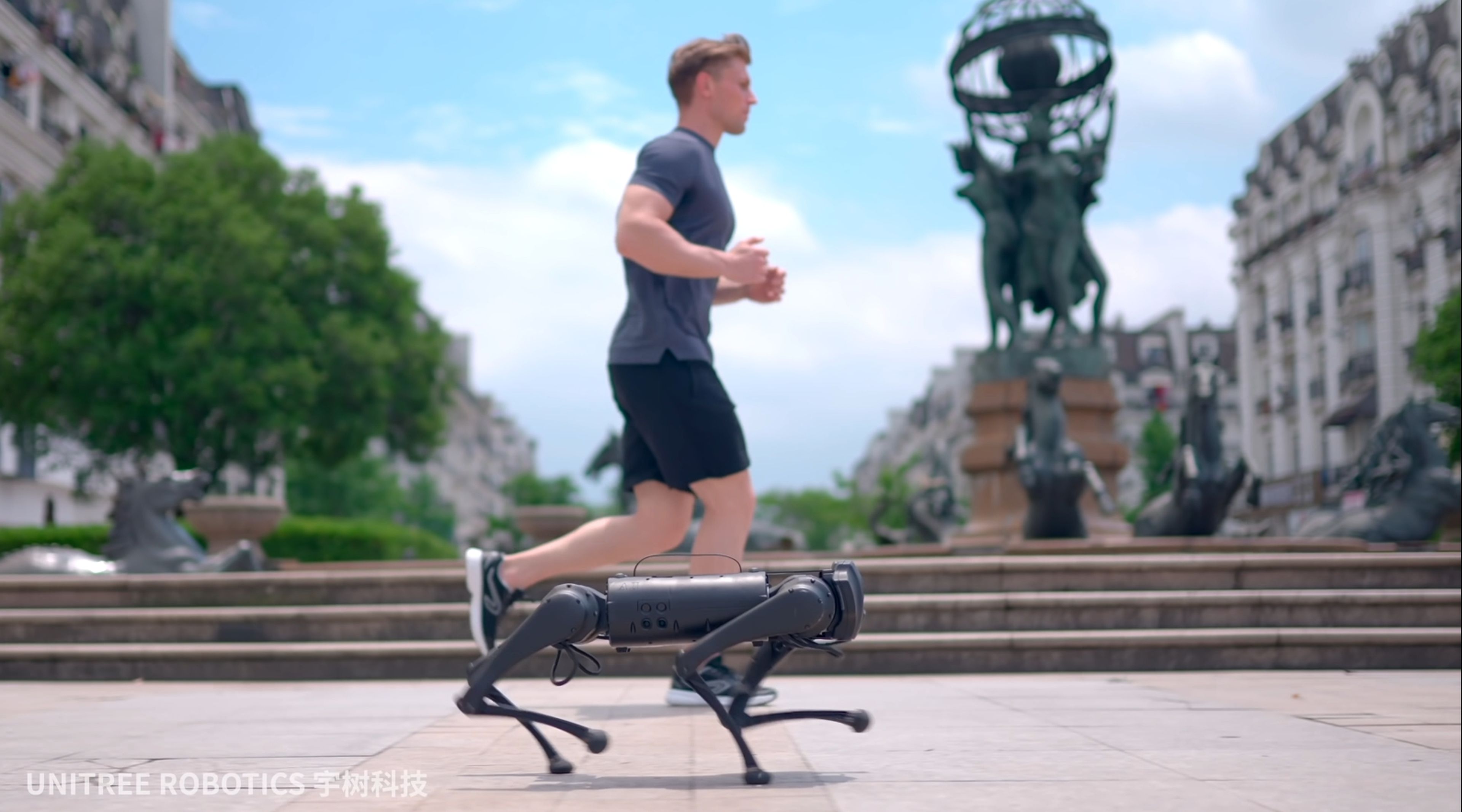Unitree Go1, el perro robot barato que te acompaña a hacer running o lleva la compra y solo cuesta 2.300 euros