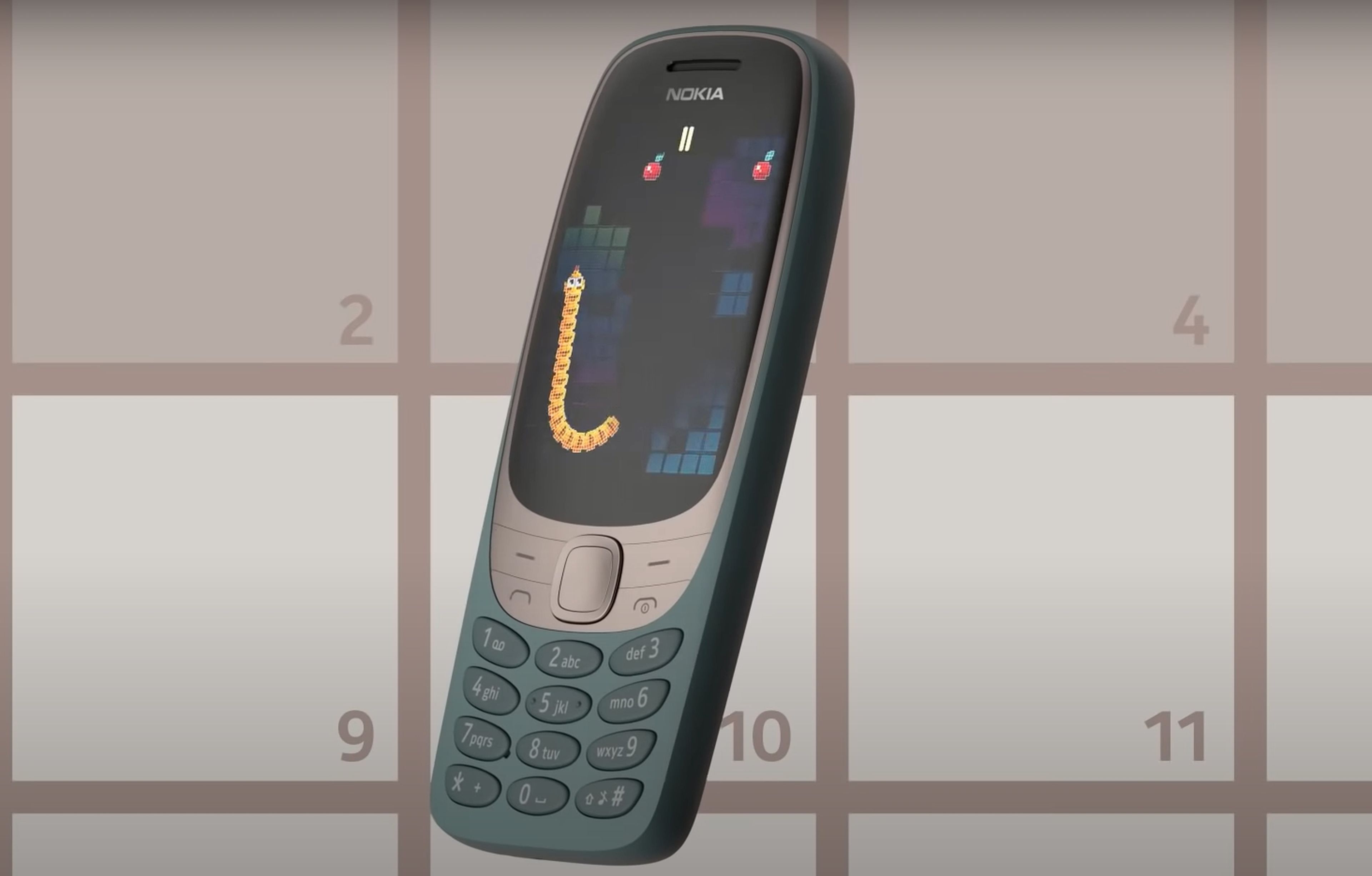 20 años después, Nokia resucita el mítico Nokia 6310, con teclado... ¡y el Snake!