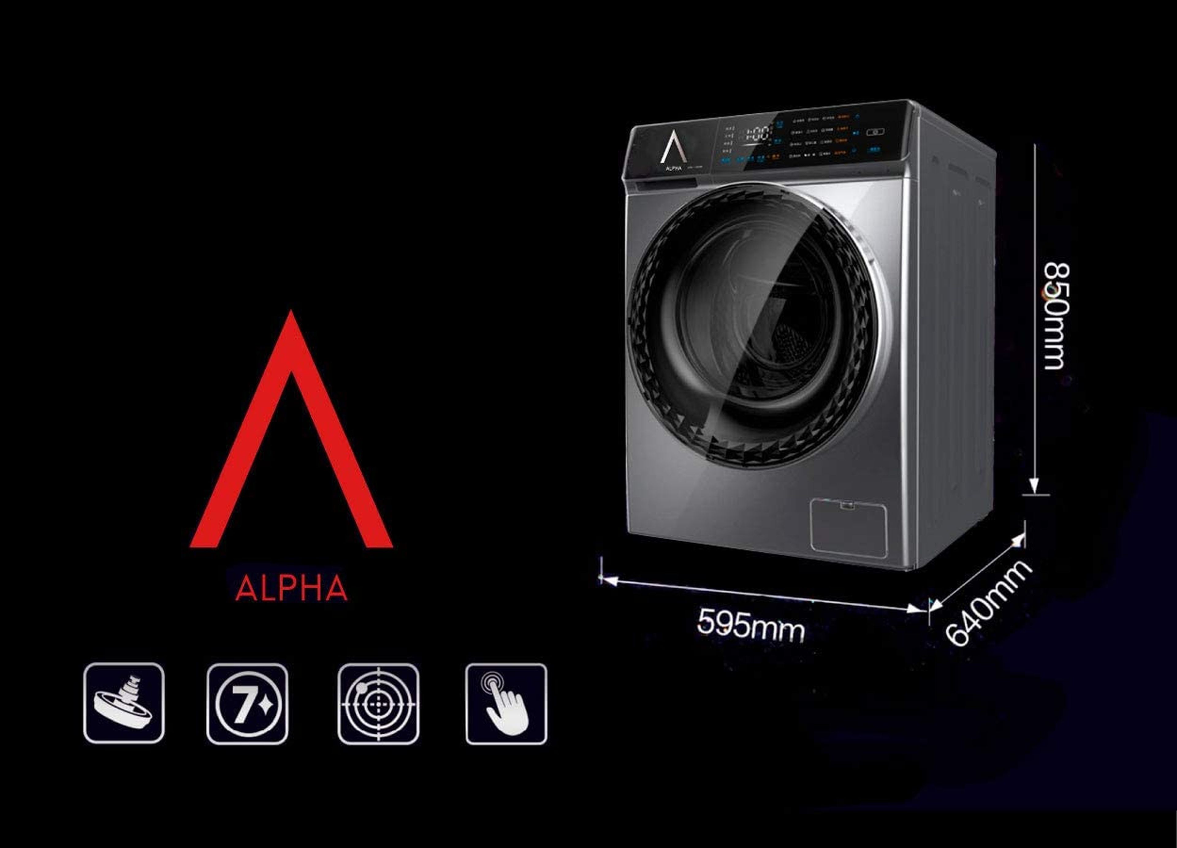 Alpha Titanlux lavadora programable
