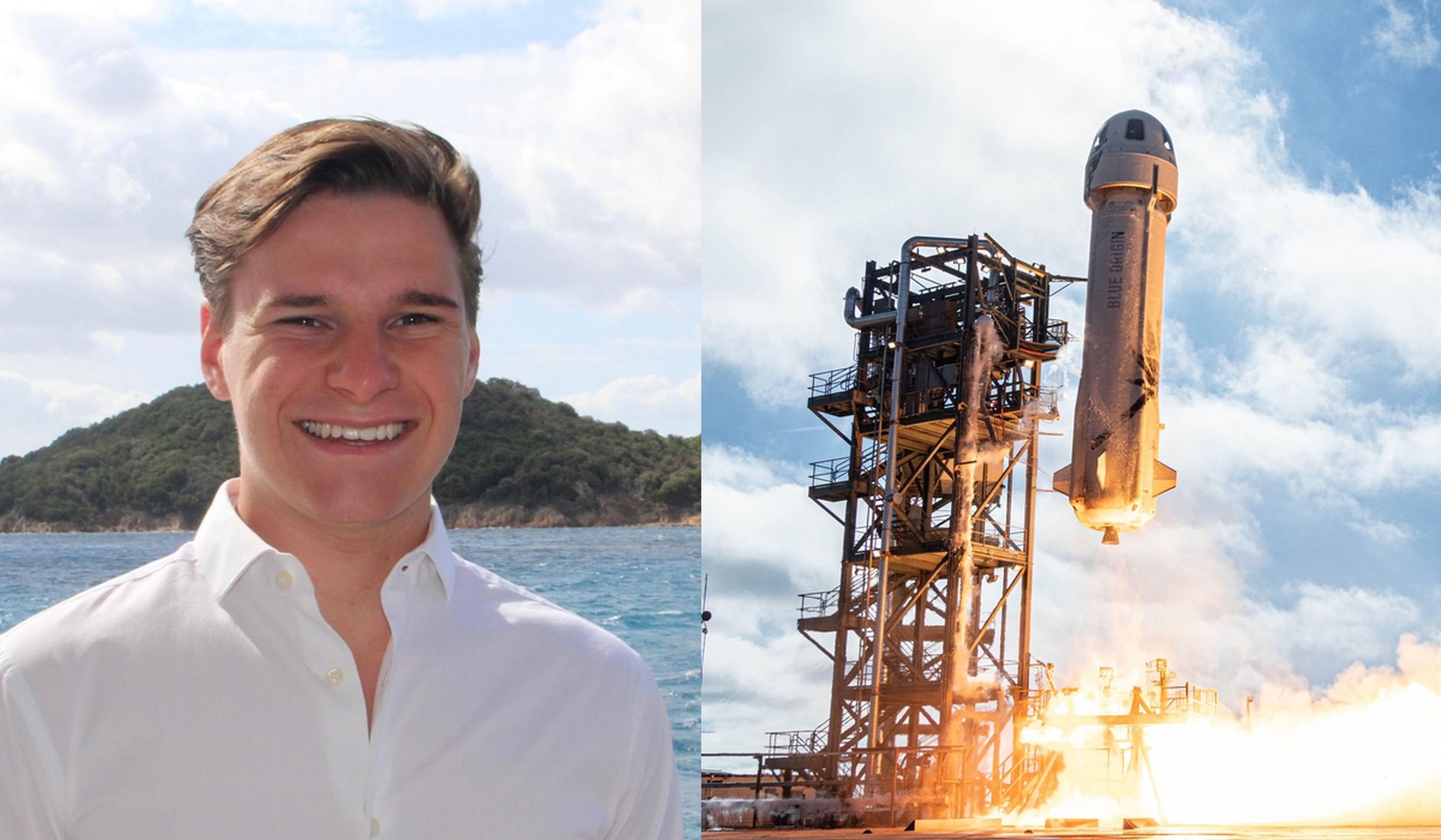 Con apenas 18 años, Oliver Daemen será la persona más joven en viajar al espacio