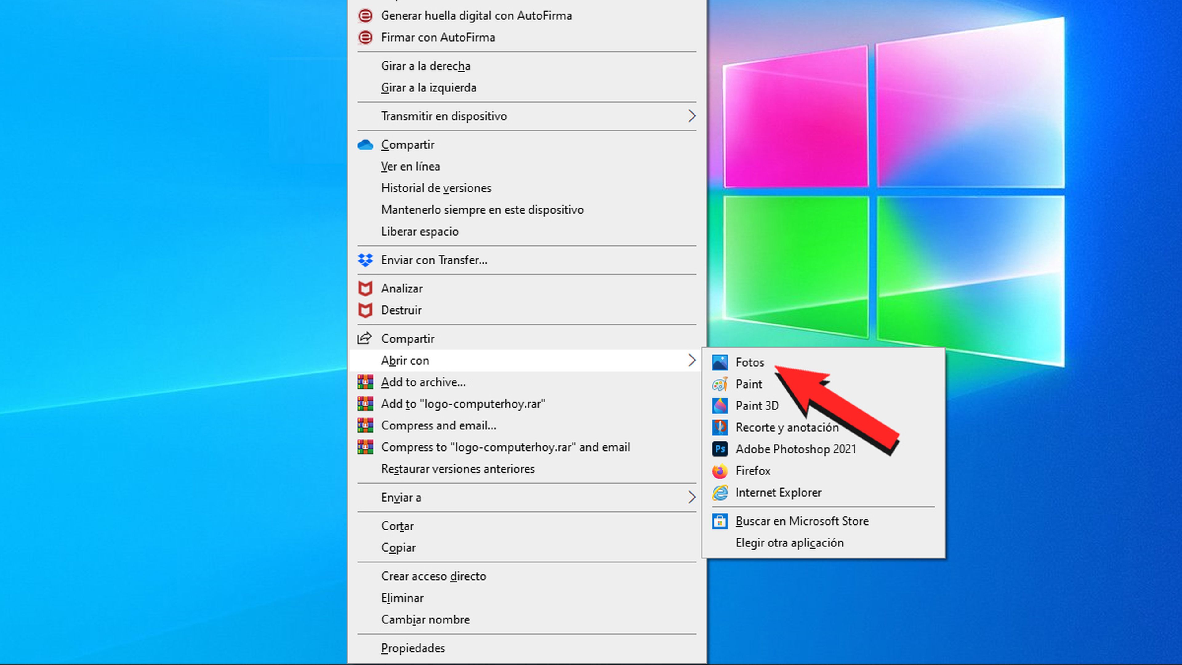 Captura de pantalla a PDF con Windows 10