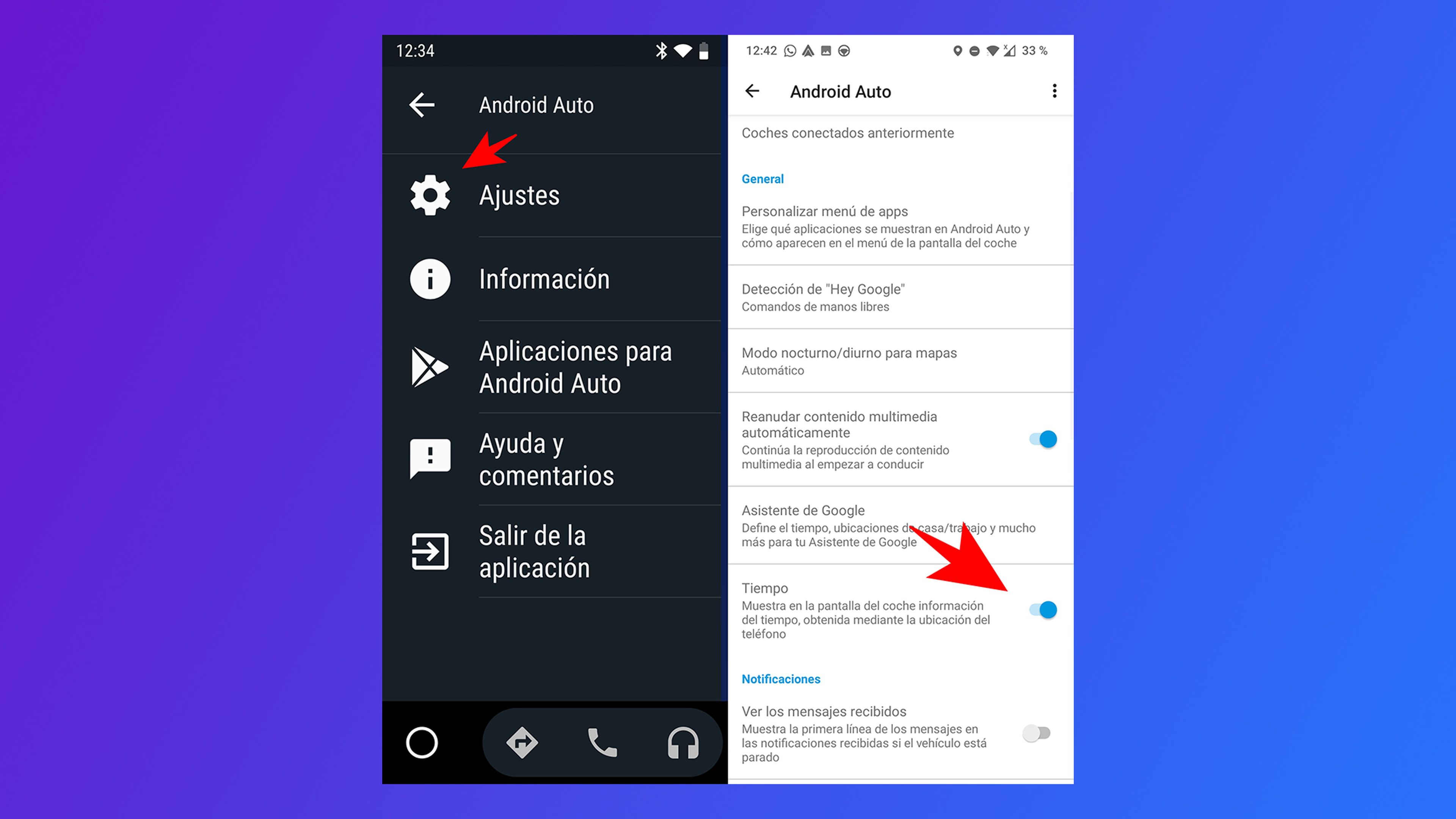 Configuraciones importantes de Android Auto que debes cambiar antes de salir de viaje
