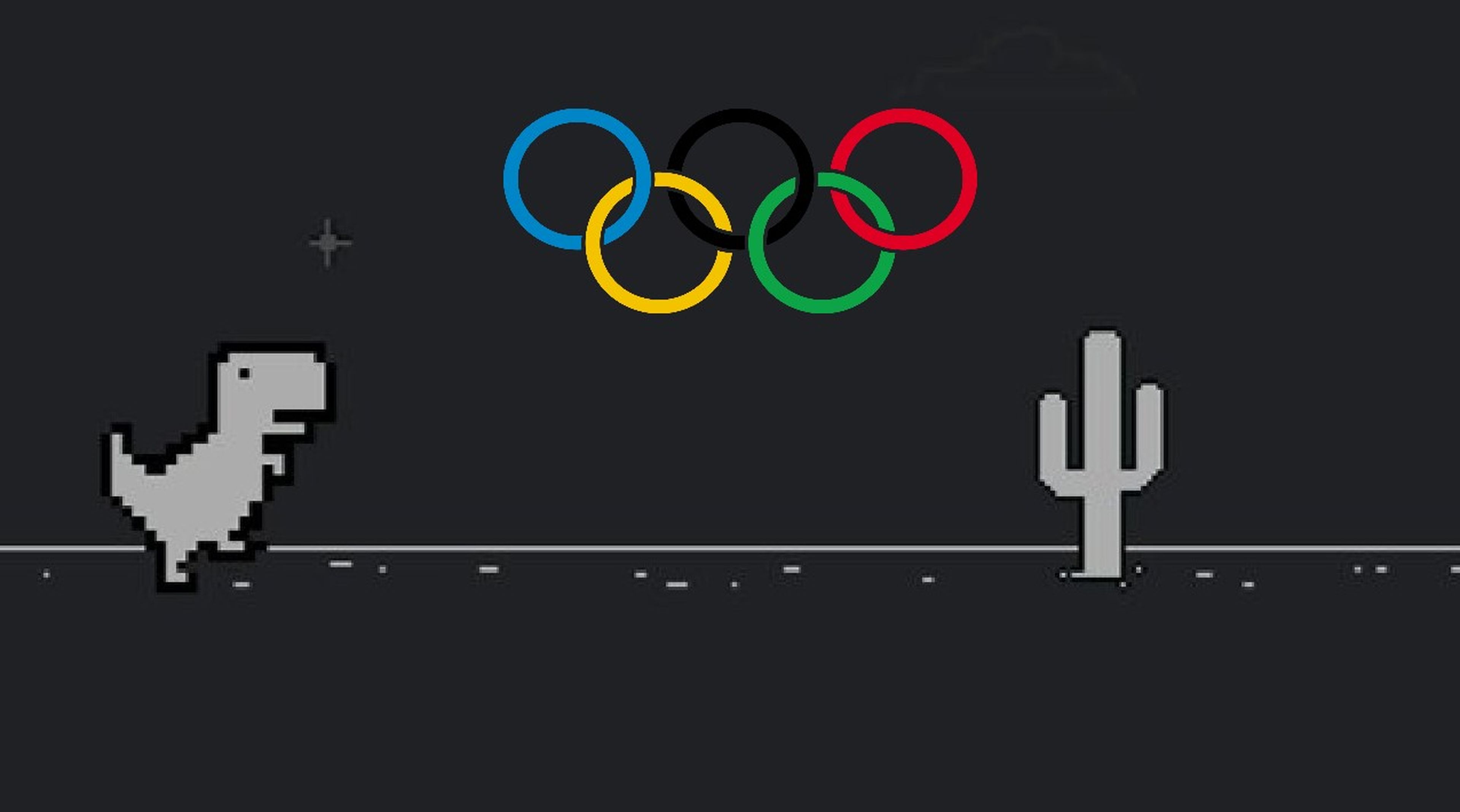El dinosaurio de Google llega a los Juegos Olímpicos