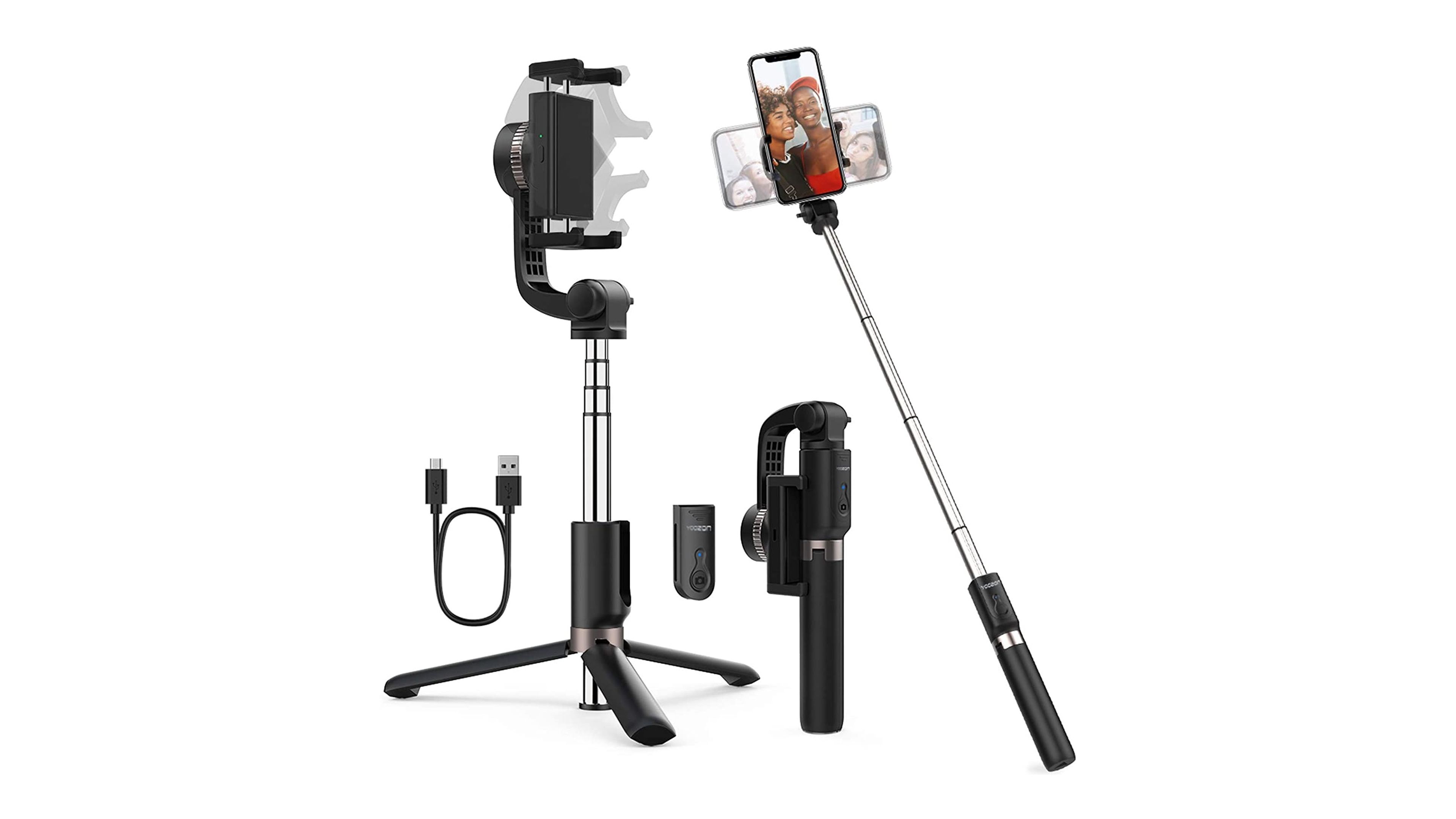 Palo Selfie Estabilizador Klack Para Teléfono Móvil Compatible Con