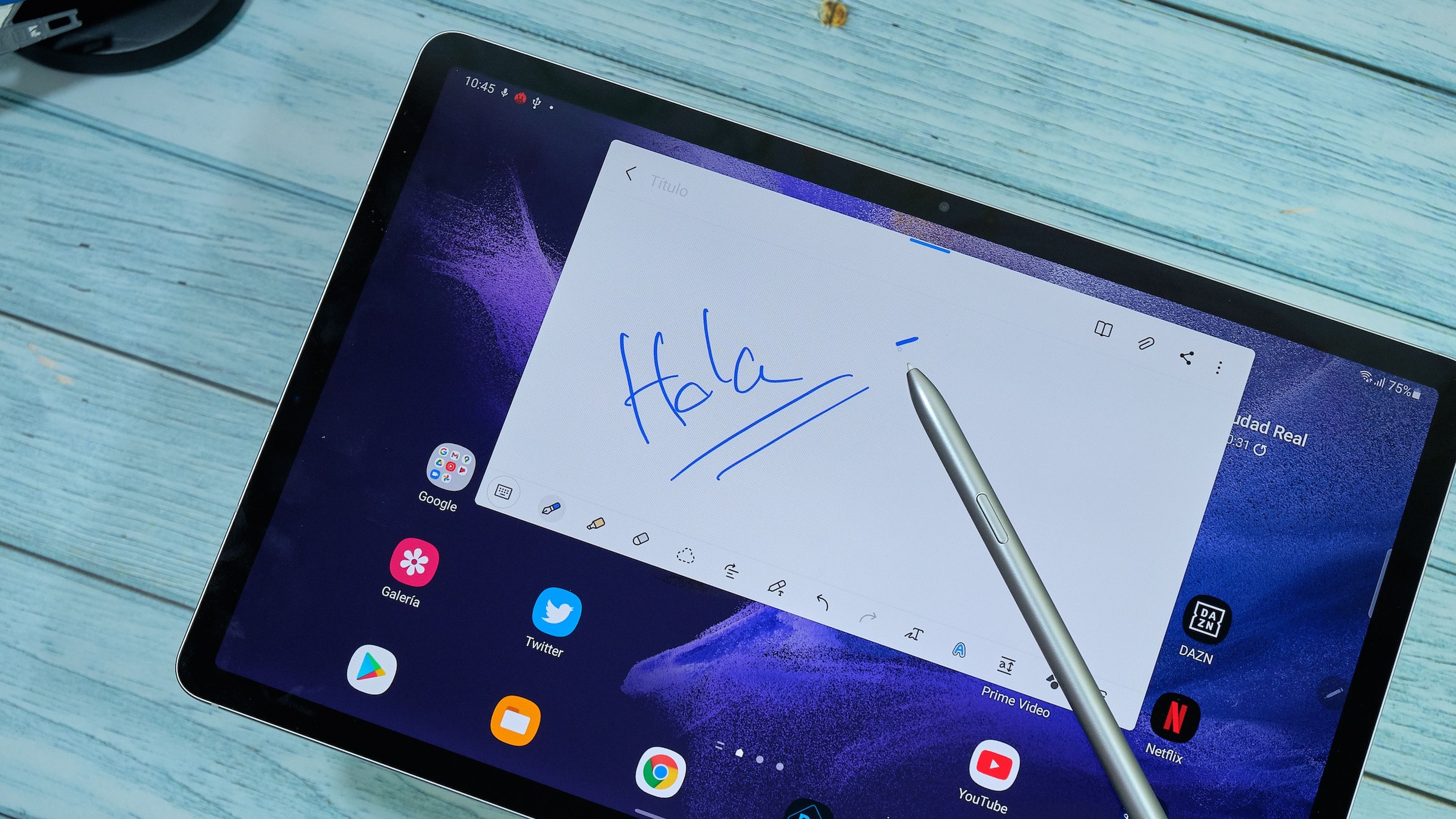 galeria review galaxy tab s7 fe