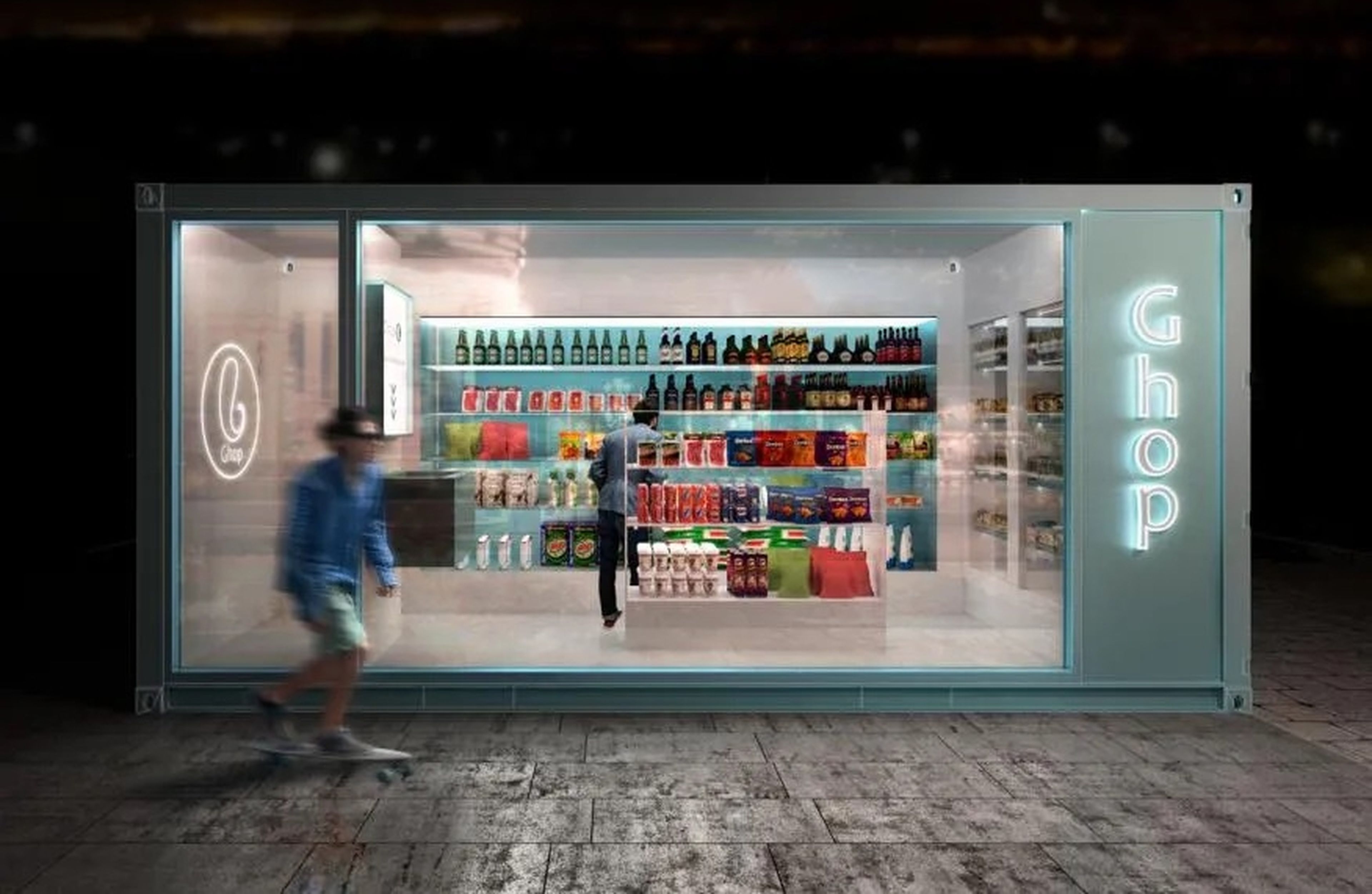 Ghop, el supermercado inteligente sin empleados creado en España, abre en Madrid