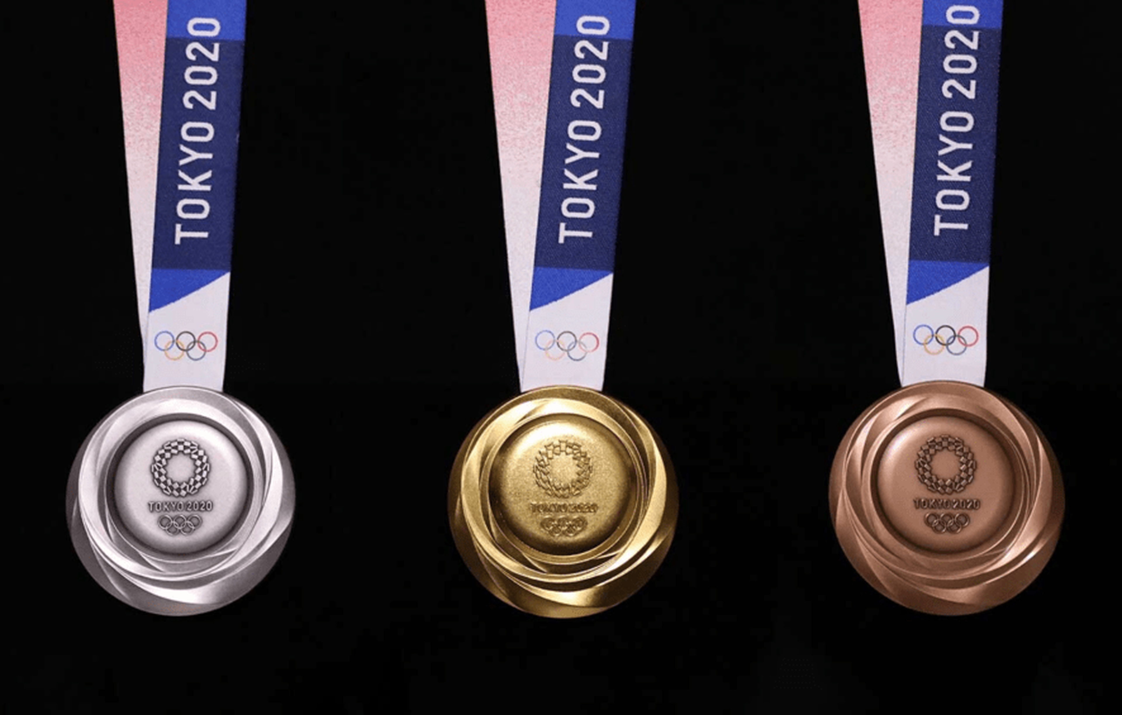 Imagen de las medallas olímpicas de Tokio