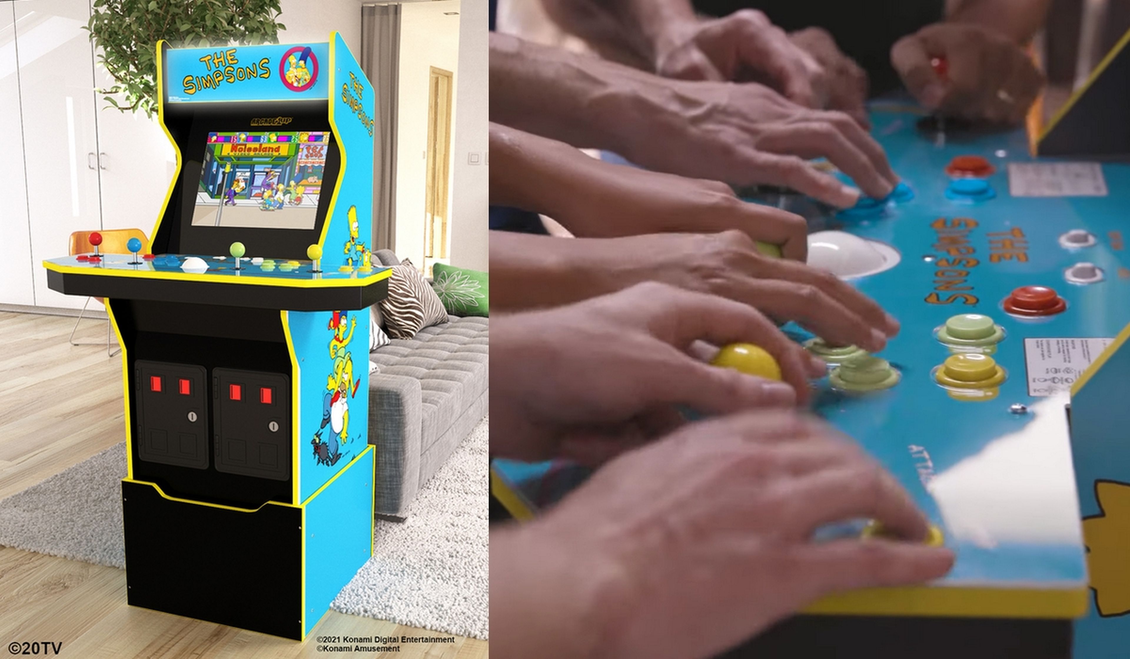 Llega la recreativa de Los Simpson para celebrar el 30 Aniversario del mítico juego arcade