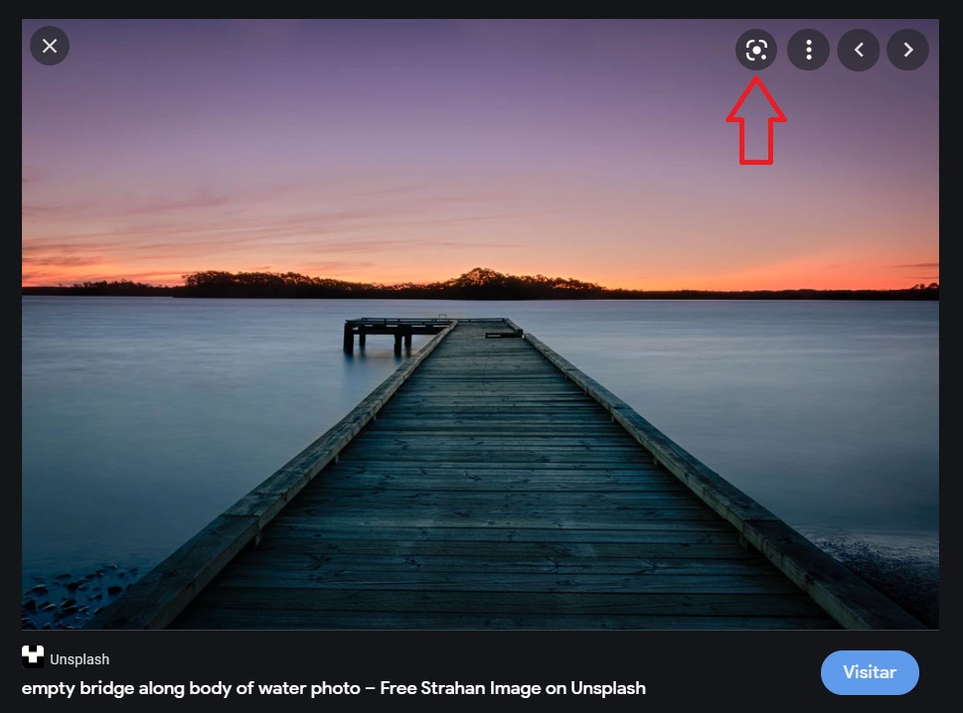 Opción de Google Lens en Chrome para Windows 10