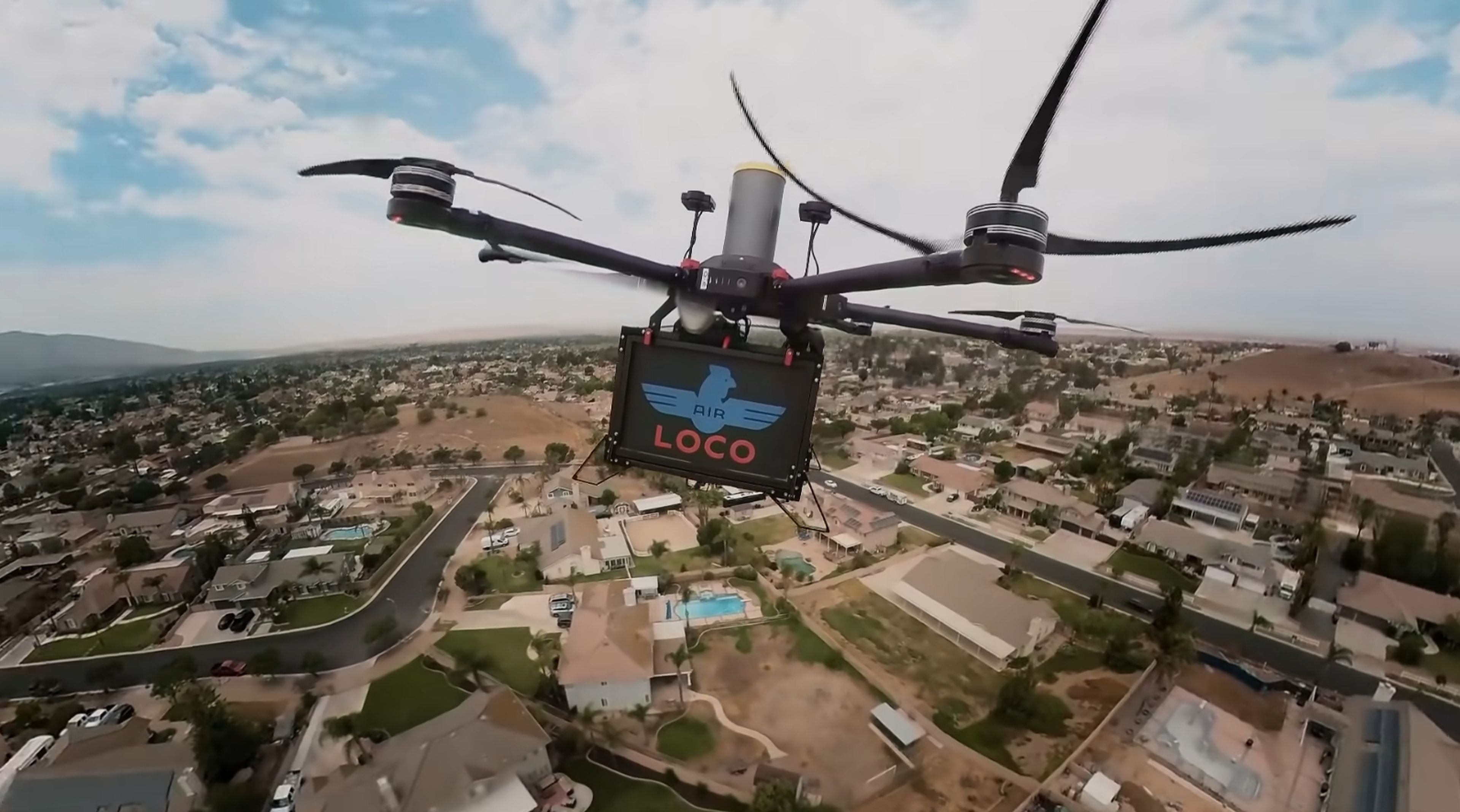 El Pollo Loco, la primera cadena de comida rápida que ya entrega con drones