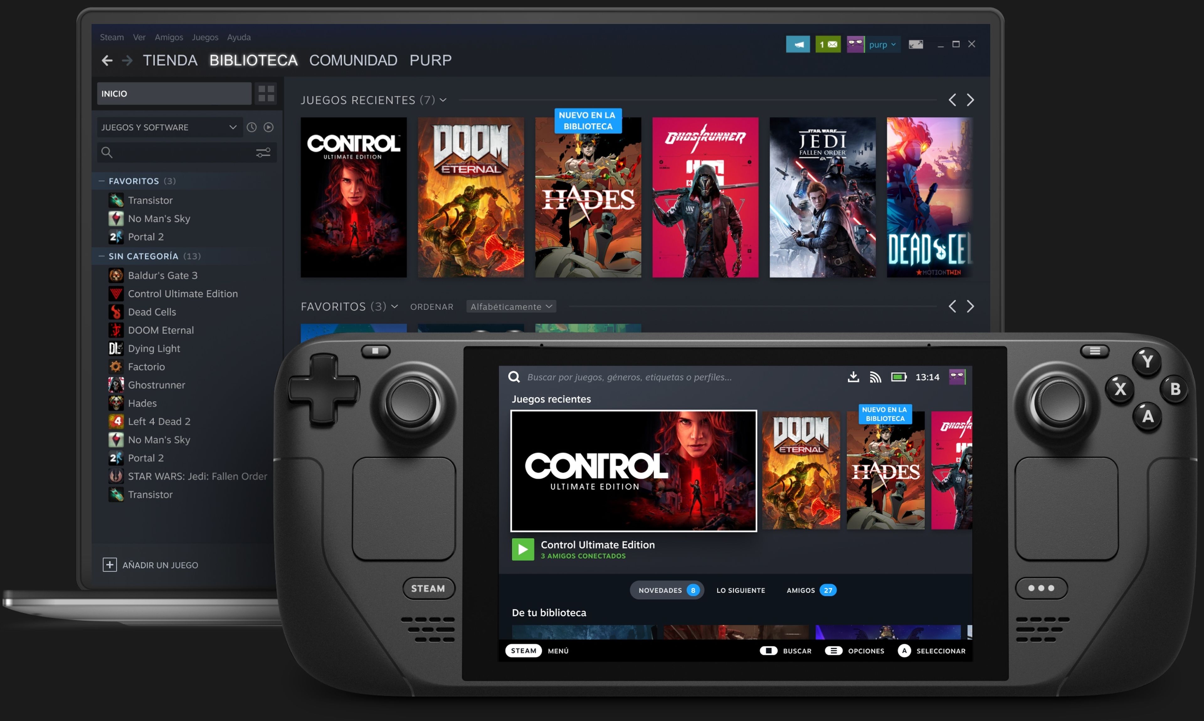 Valve anuncia Steam Deck, la consola portátil para juegos de PC