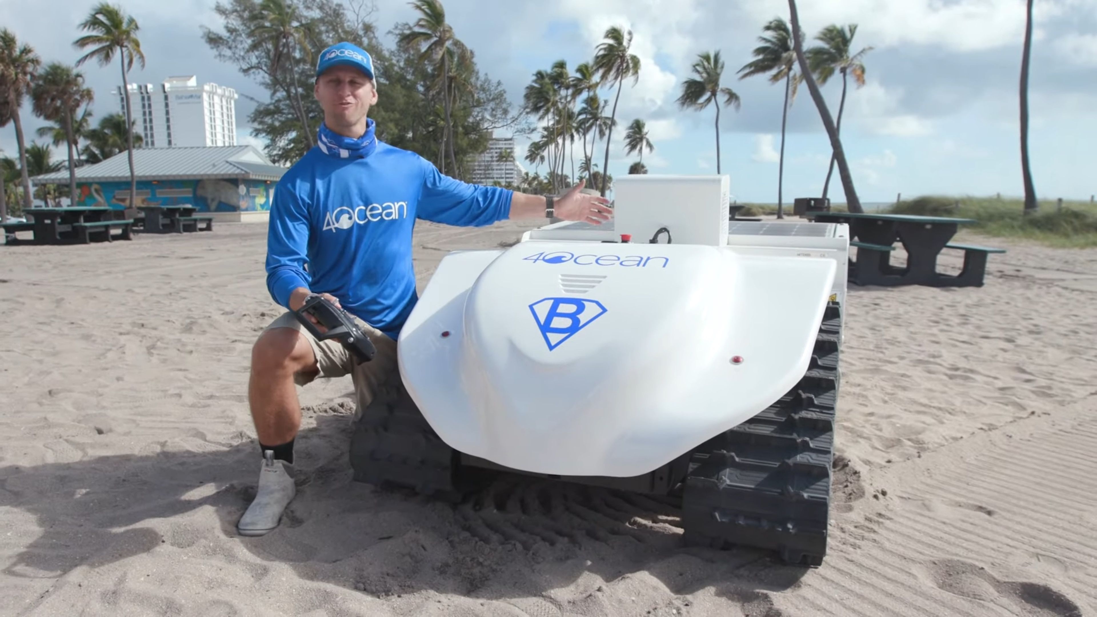 BeBot, el limpiador de playas que trabaja como una roomba