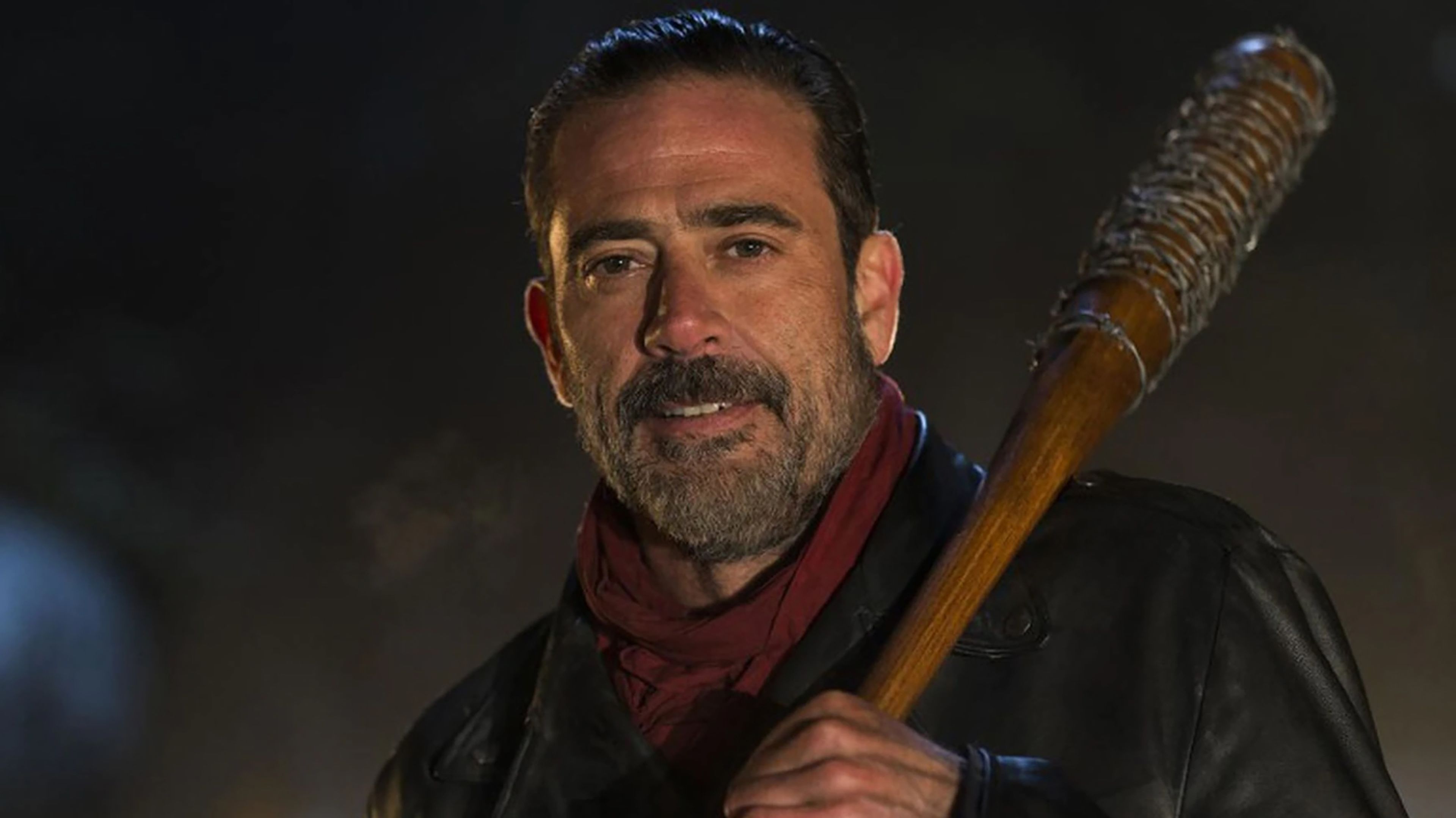 Jeffrey Dean Morgan como Negan en The Walking Dead