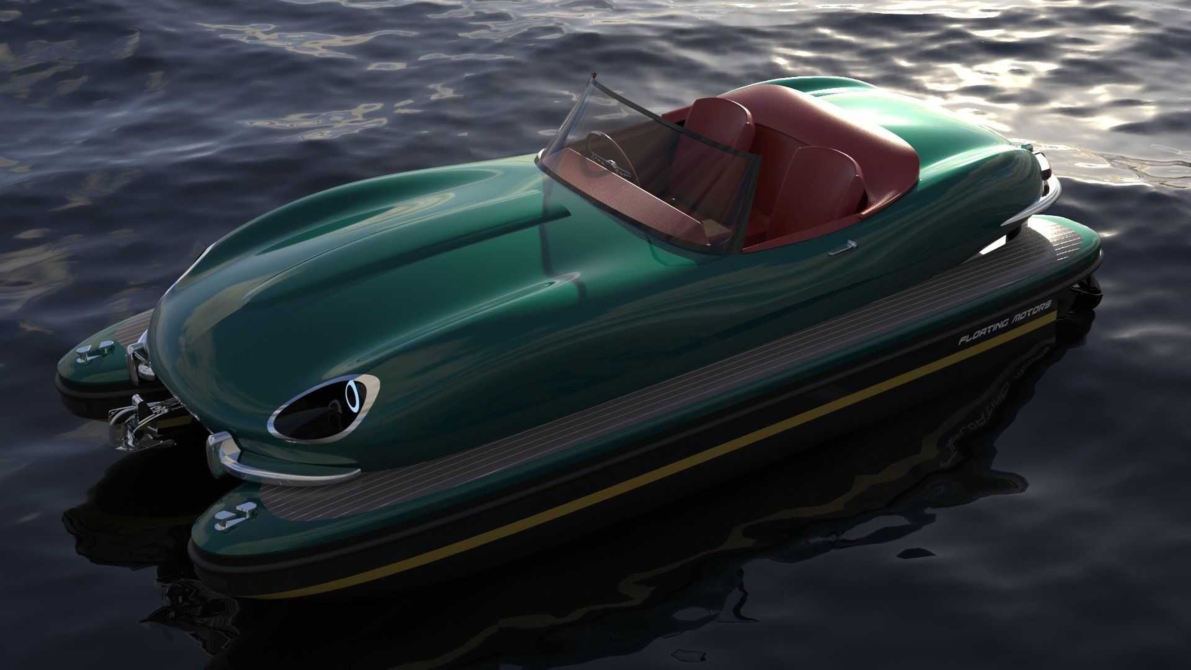 Barcos con forma de coche de Floating Motors