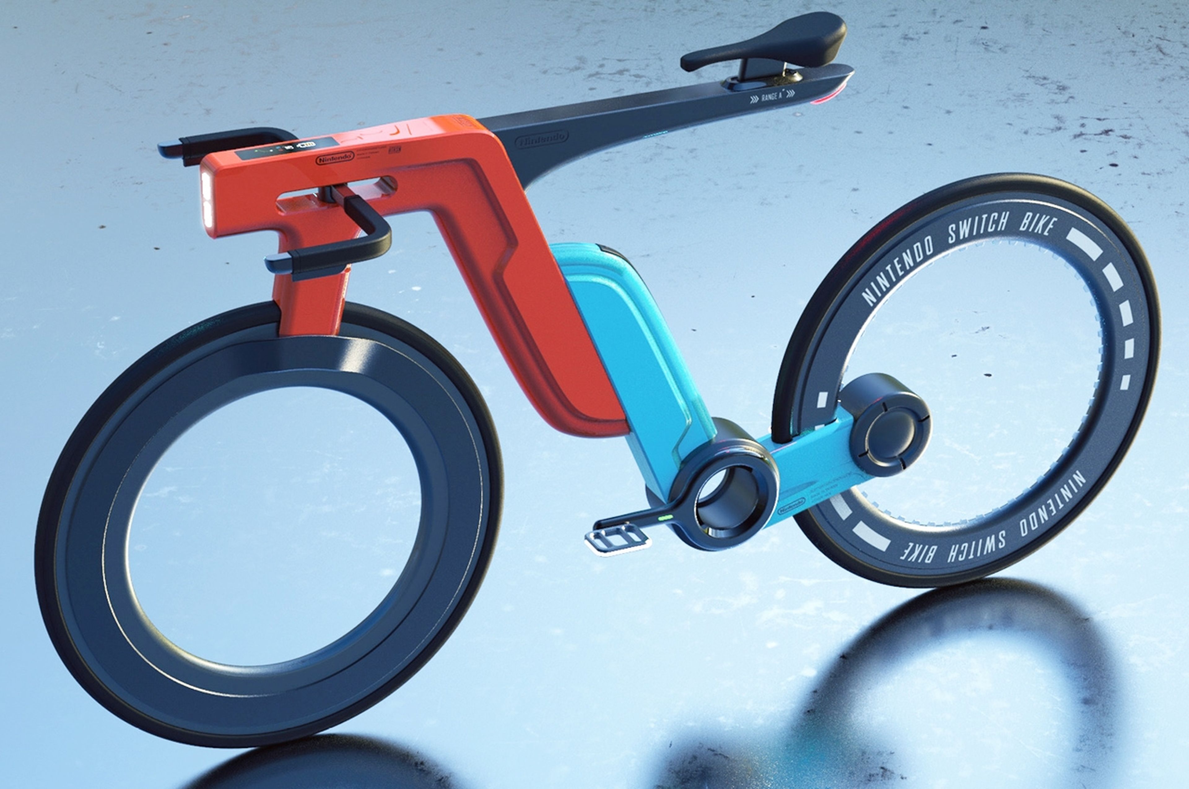 La bicicleta eléctrica Nintendo Switch, un concepto que nos gustaría ver hecho realidad
