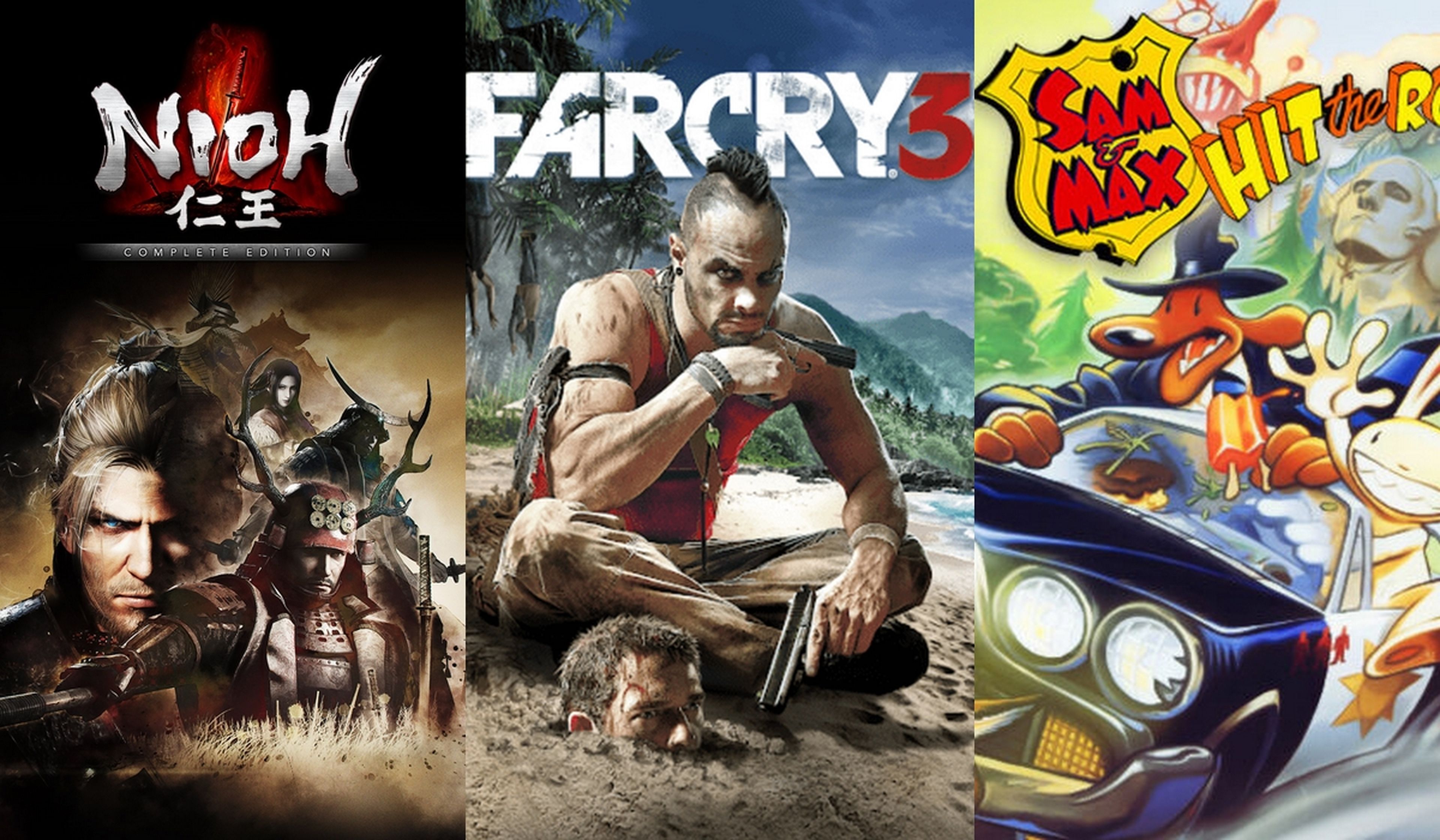 Descarga gratis Nioh, Far Cry 3, Sam & Max y otros juegazos y quédatelos para siempre
