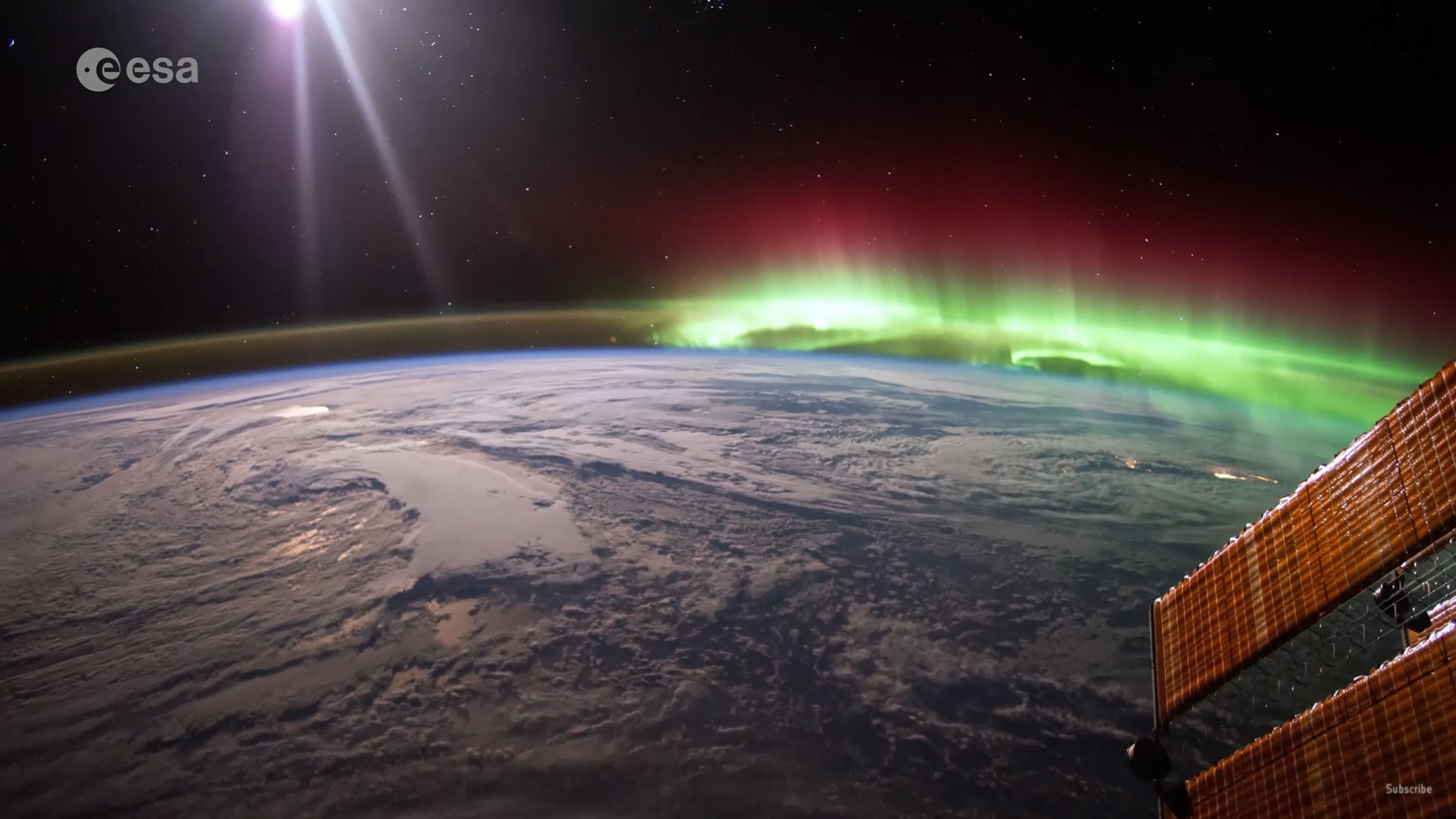 Disfruta de 1 hora de vídeo de vistas de la Tierra a 4K grabadas por la Agencia Espacial Europea