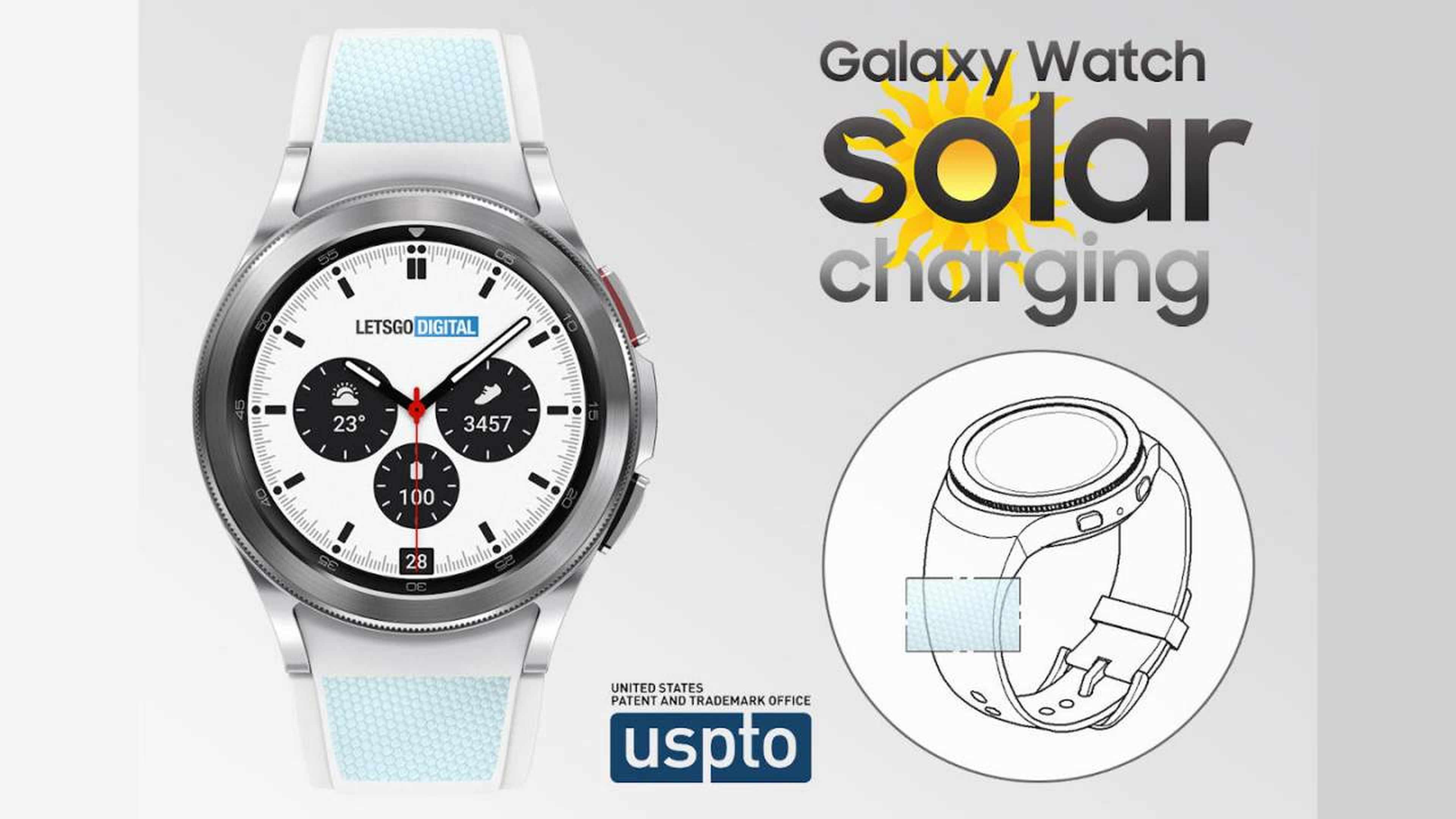 Galaxy Watch correa solar