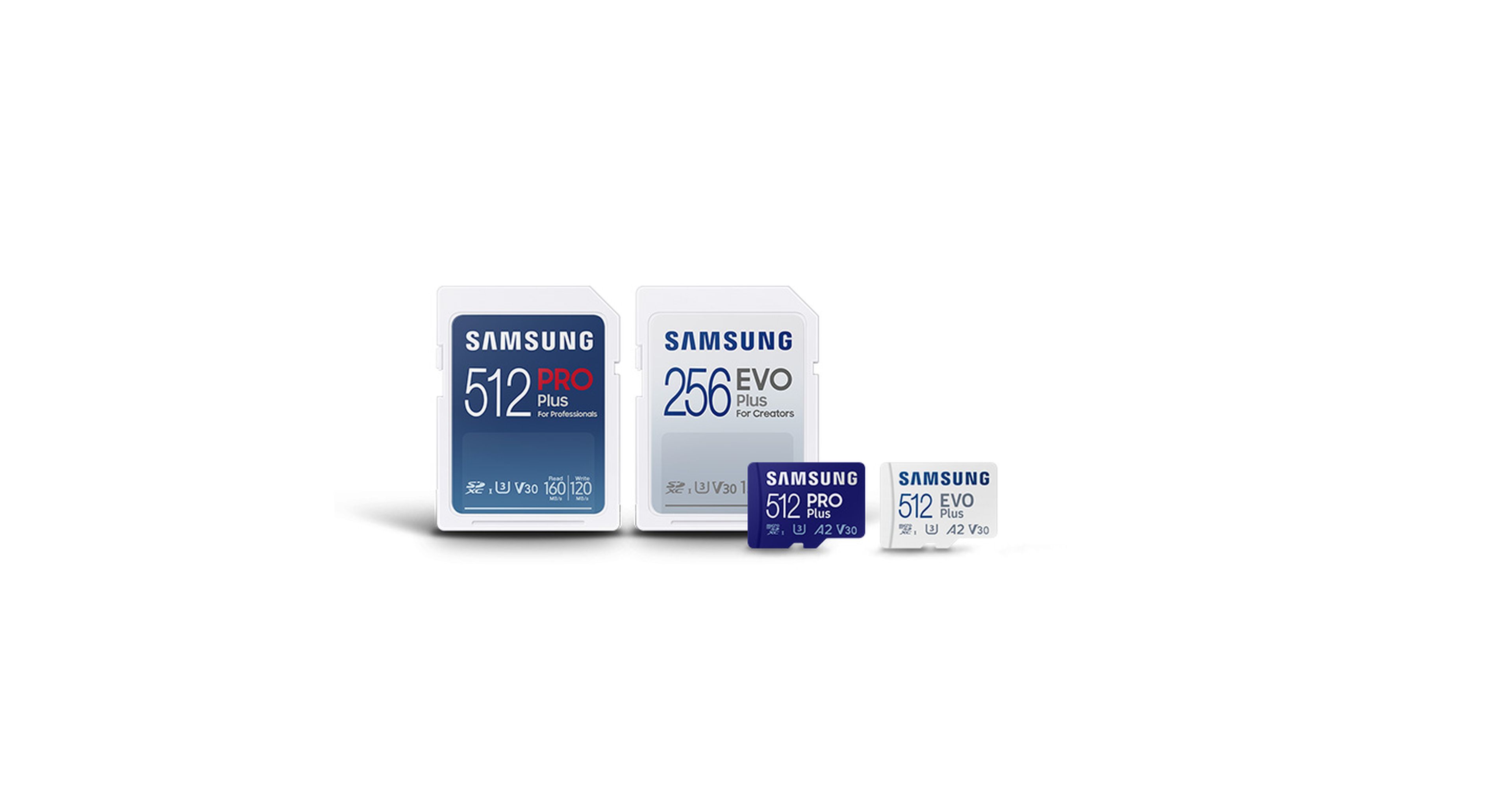 Más imágenes de las microSD de Samsung