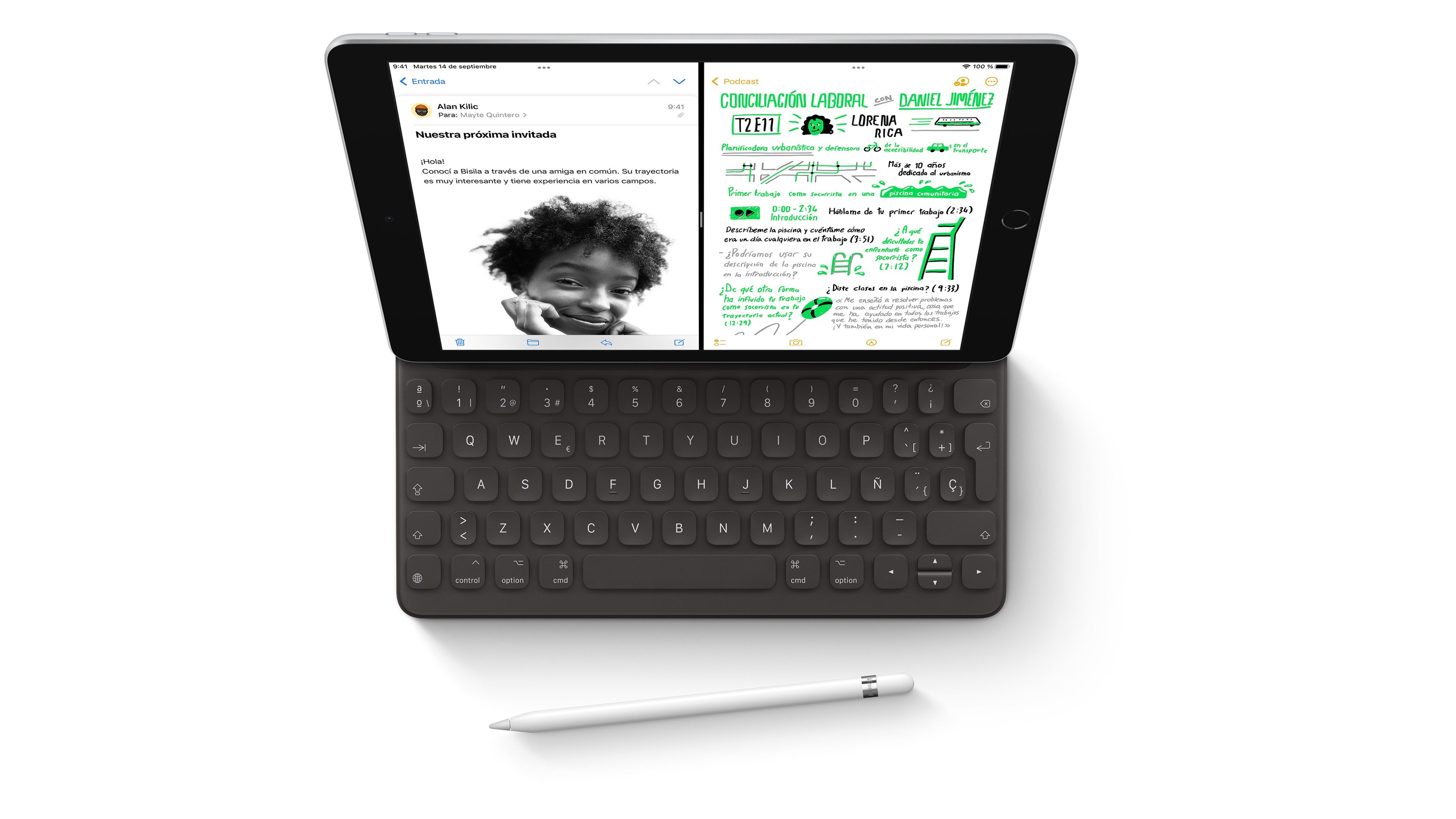 iPad de 2021 con teclado Smart Keyboard