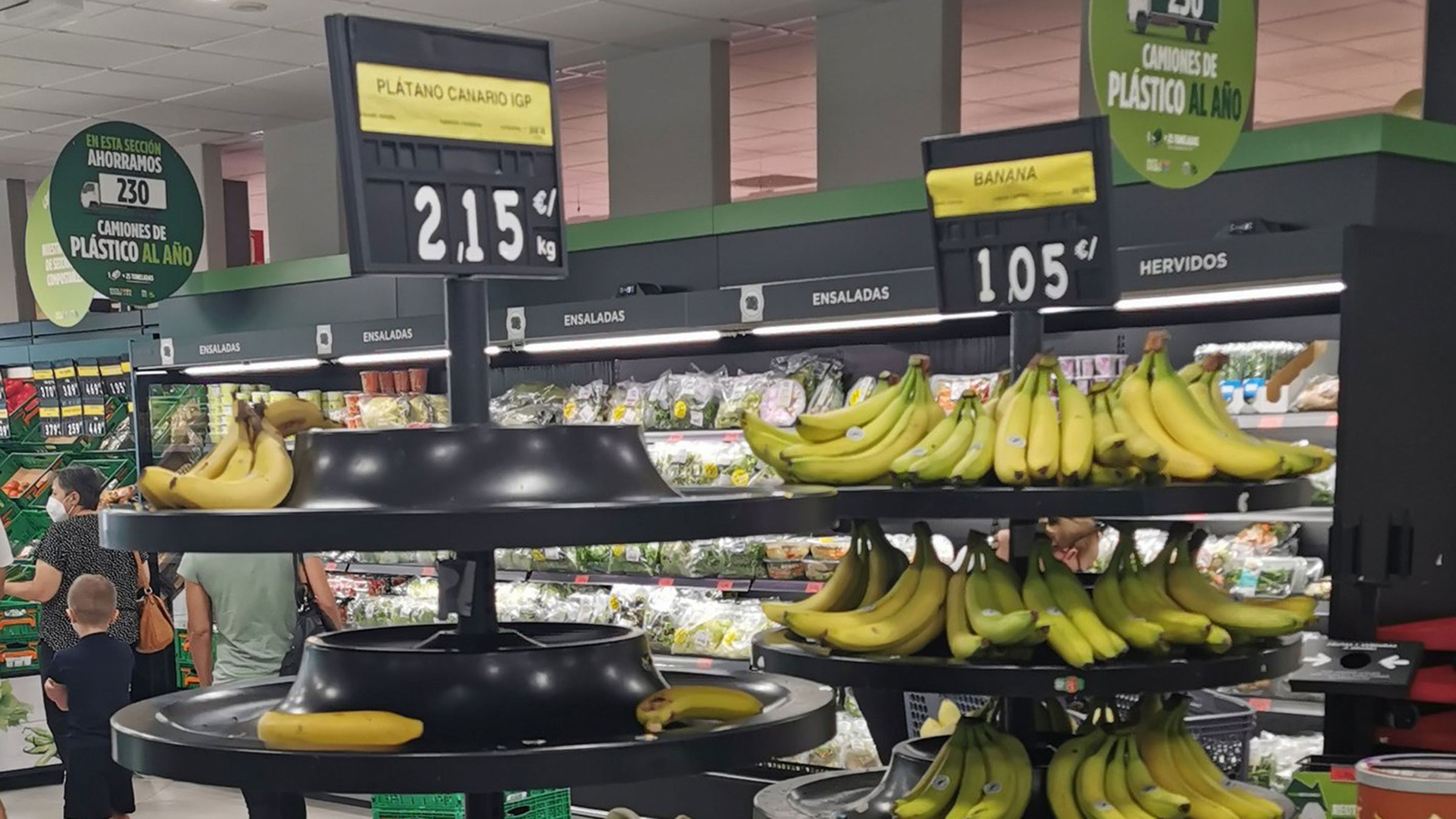 Mercadona plátanos