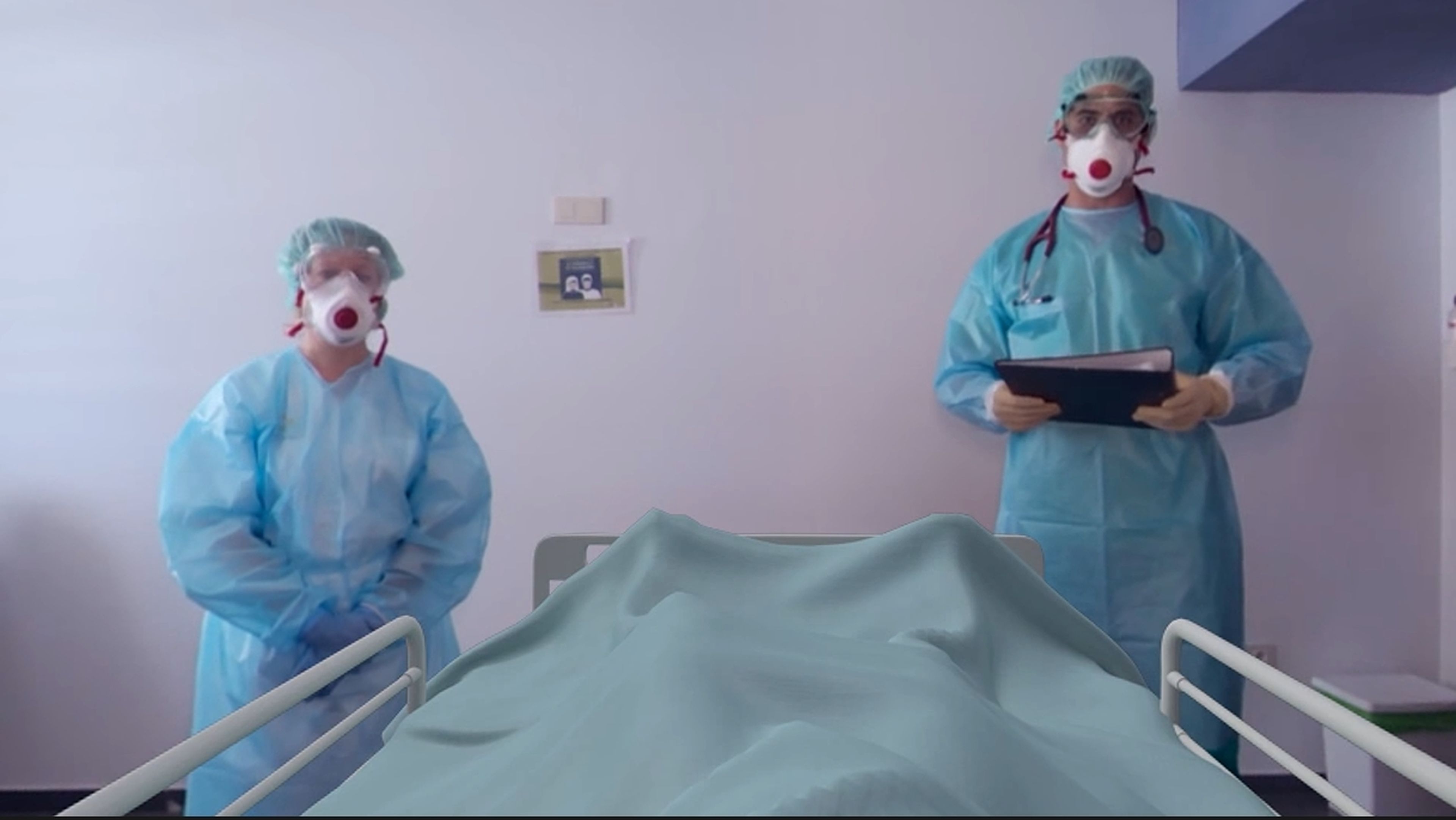 Así se siente un enfermo de Covid-19 cuando es hospitalizado: puedes vivirlo con este impactante vídeo de 360 grados