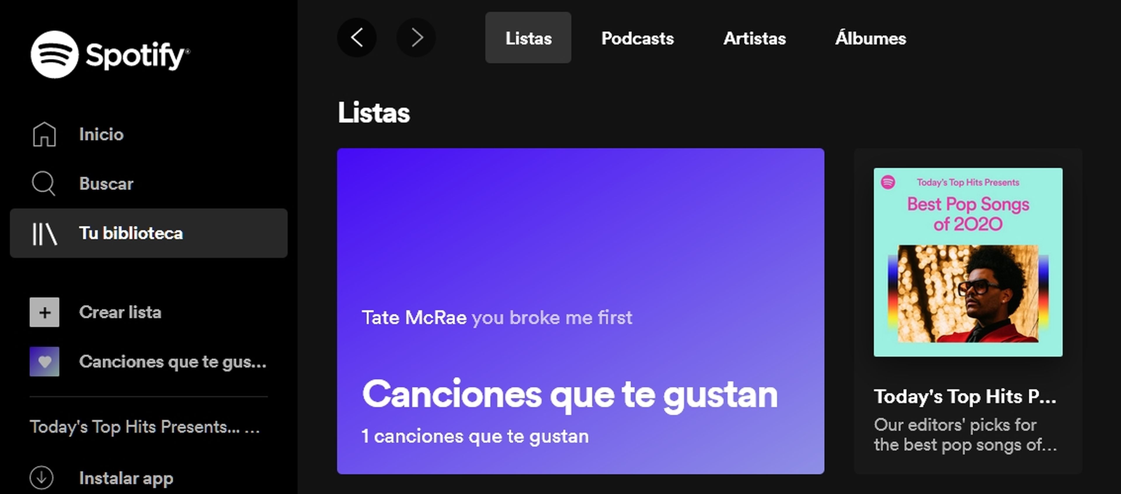 Cómo usar Spotify online a través de su reproductor web