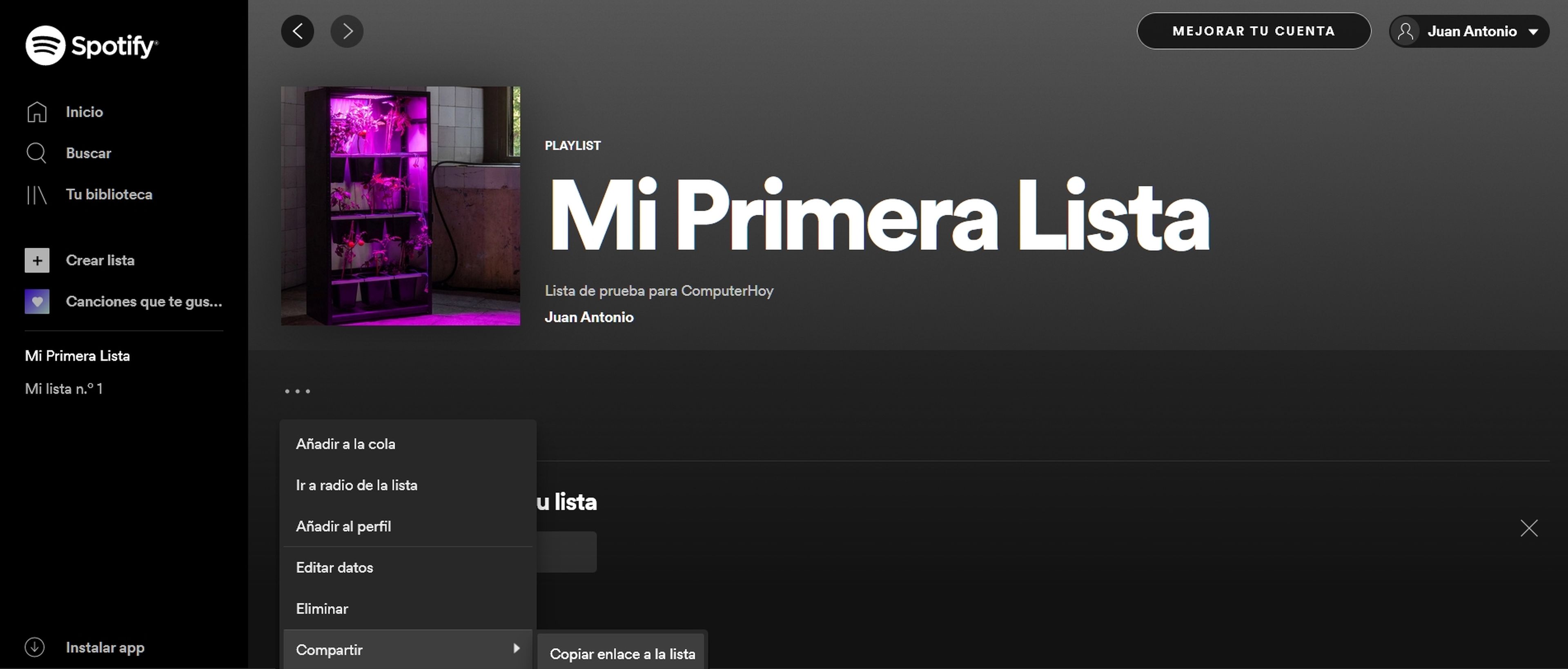 Spotify Web