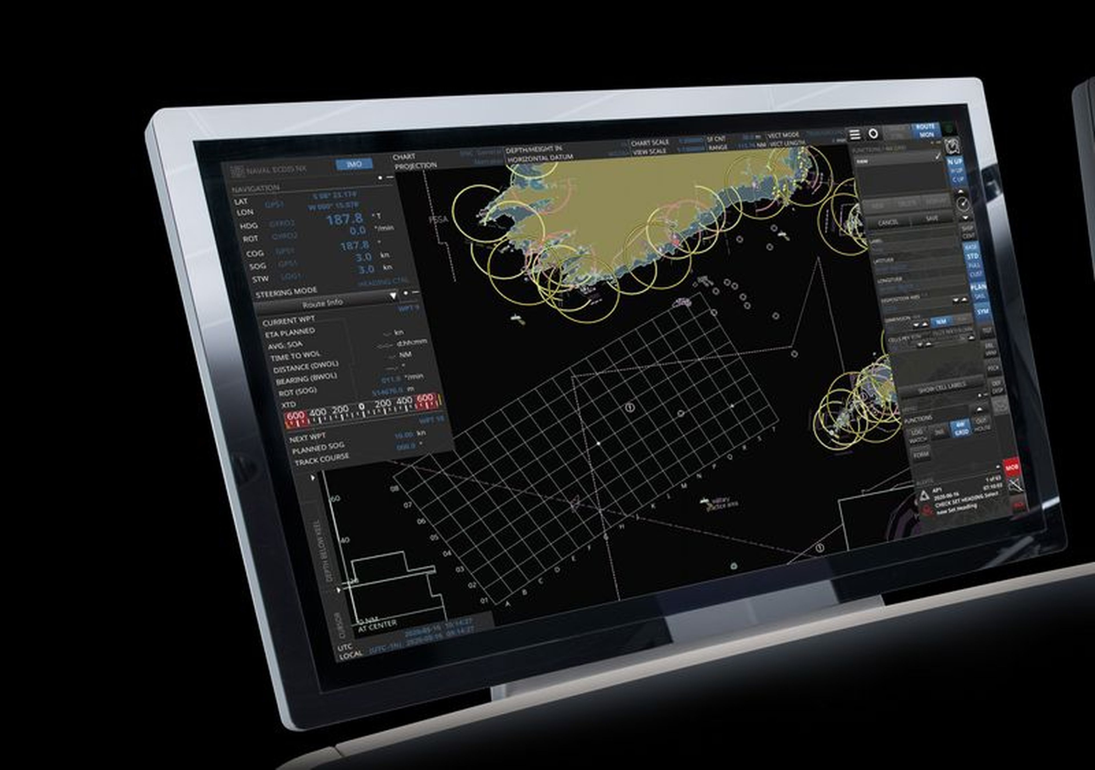 Warship Electronic Chart Display Information System, sistema de GPS para barcos