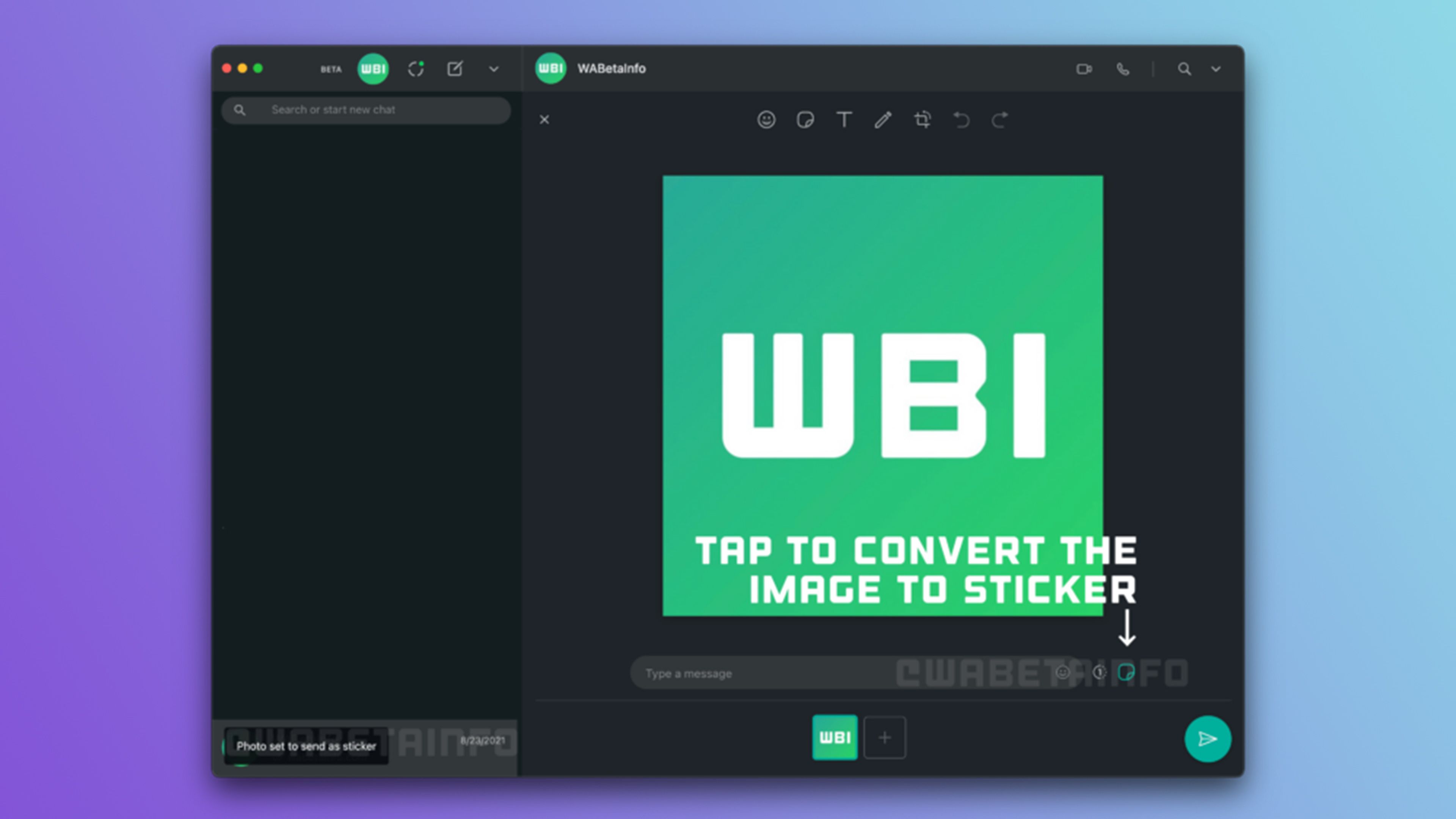 WhatsApp habría encontrado la manera de crear stickers rápidamente y sin aplicaciones externas