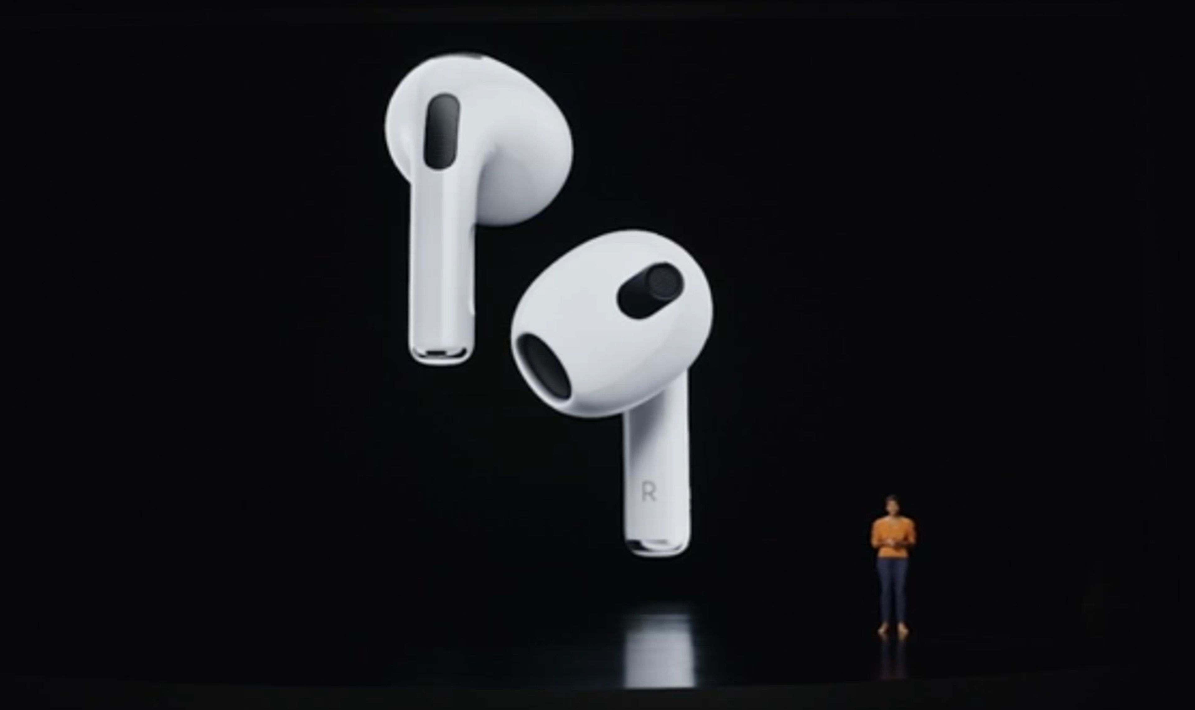 Apple presenta los nuevos Airpods 3 con sonido espacial en 3D y MagSafe