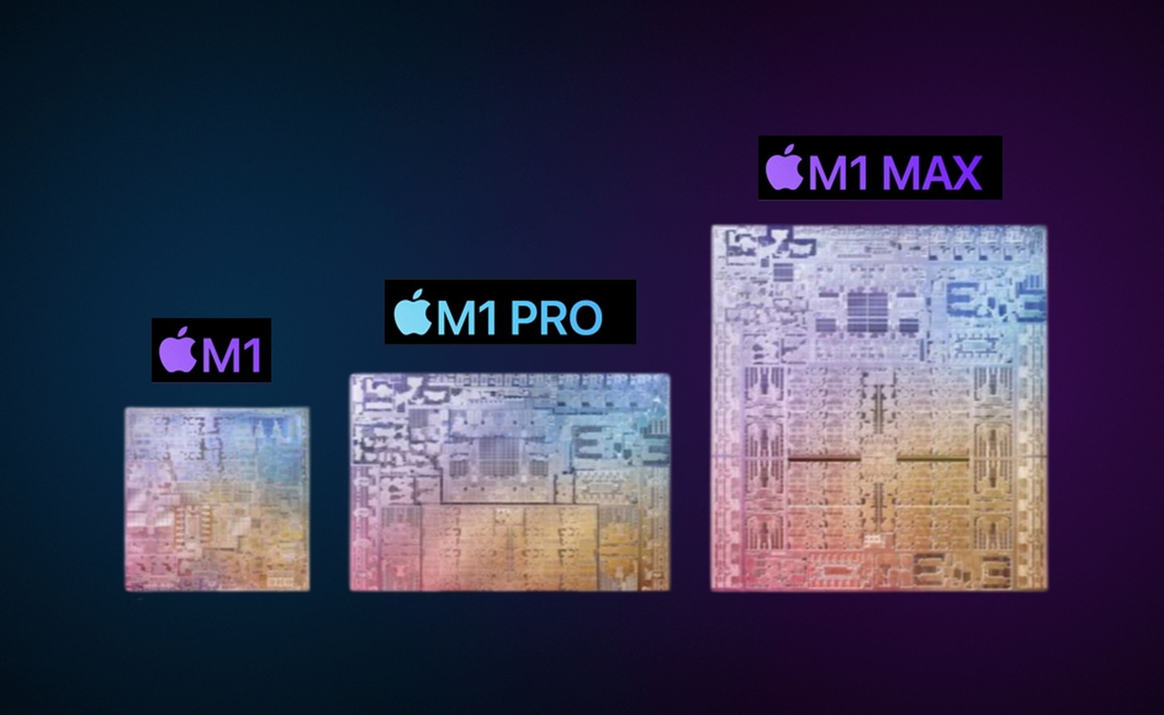 Comparativa Apple M1 vs M1 Pro vs M1 Max, ¿en qué se diferencian?