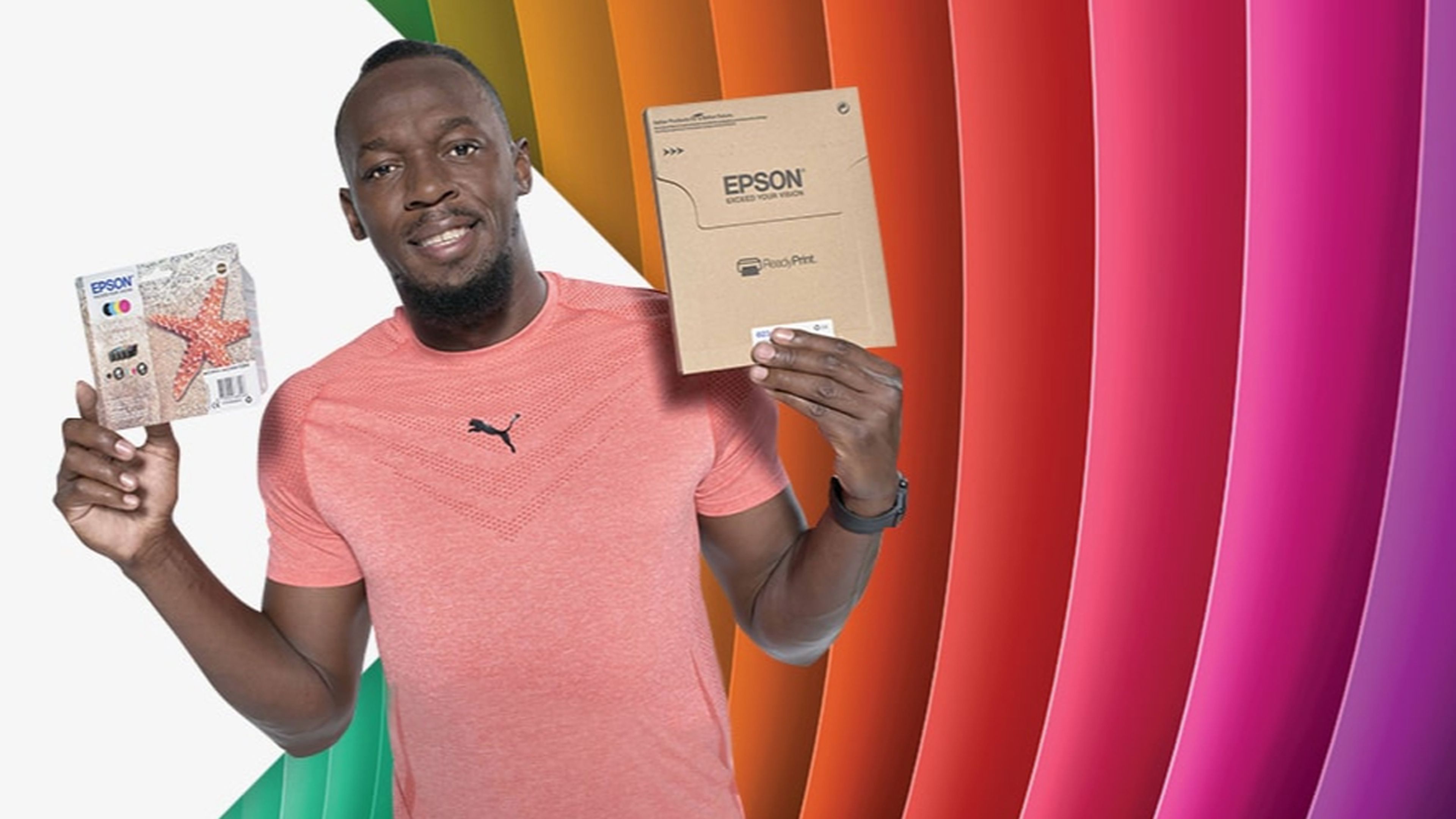 Epson ReadyPrint y Usain Bolt