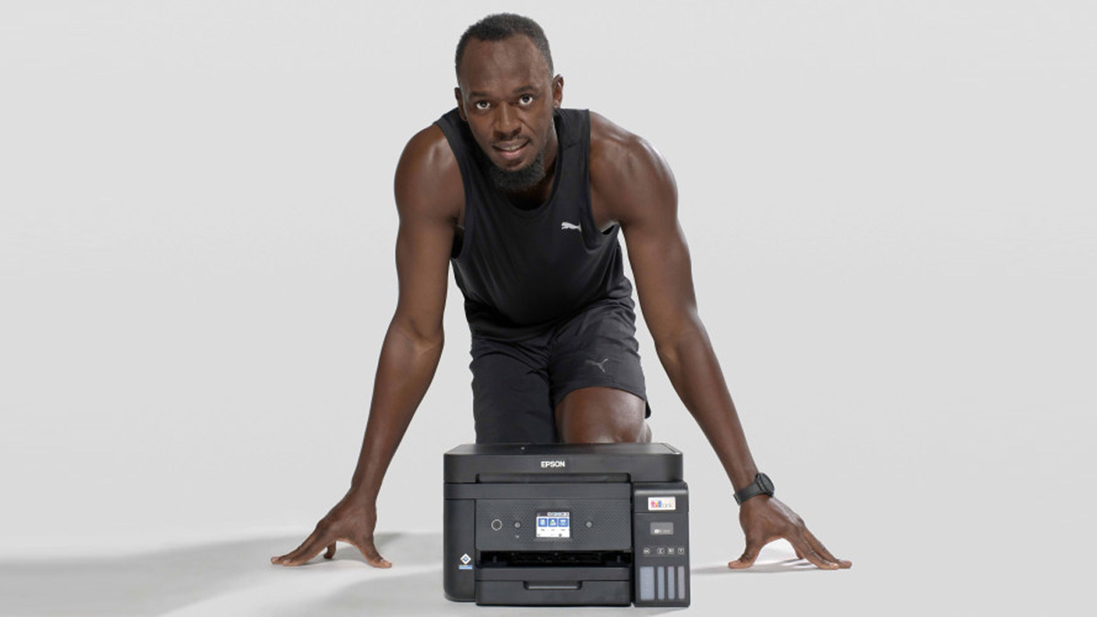 Epson ReadyPrint con Usain Bolt