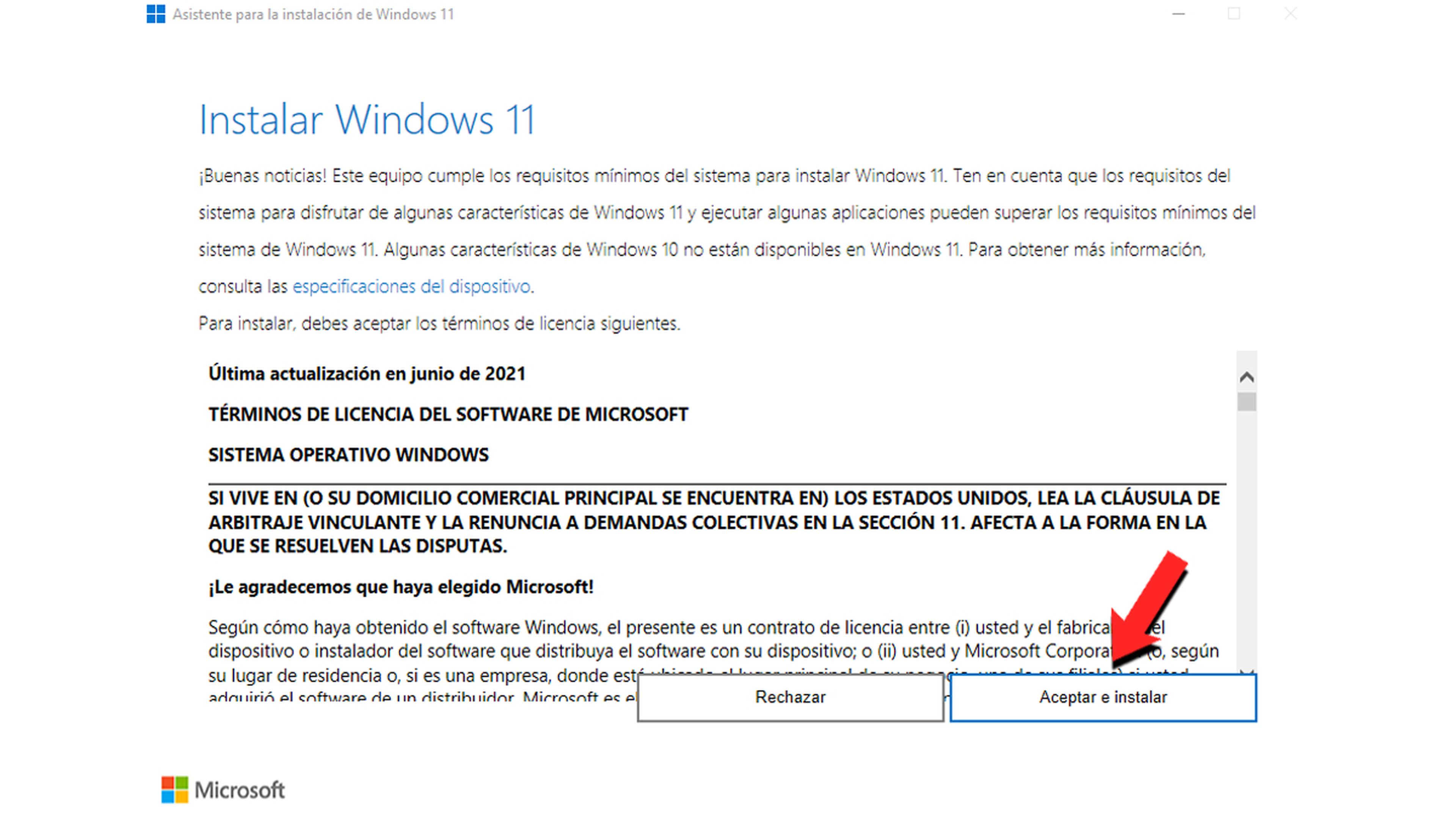 Instalar Windows 11