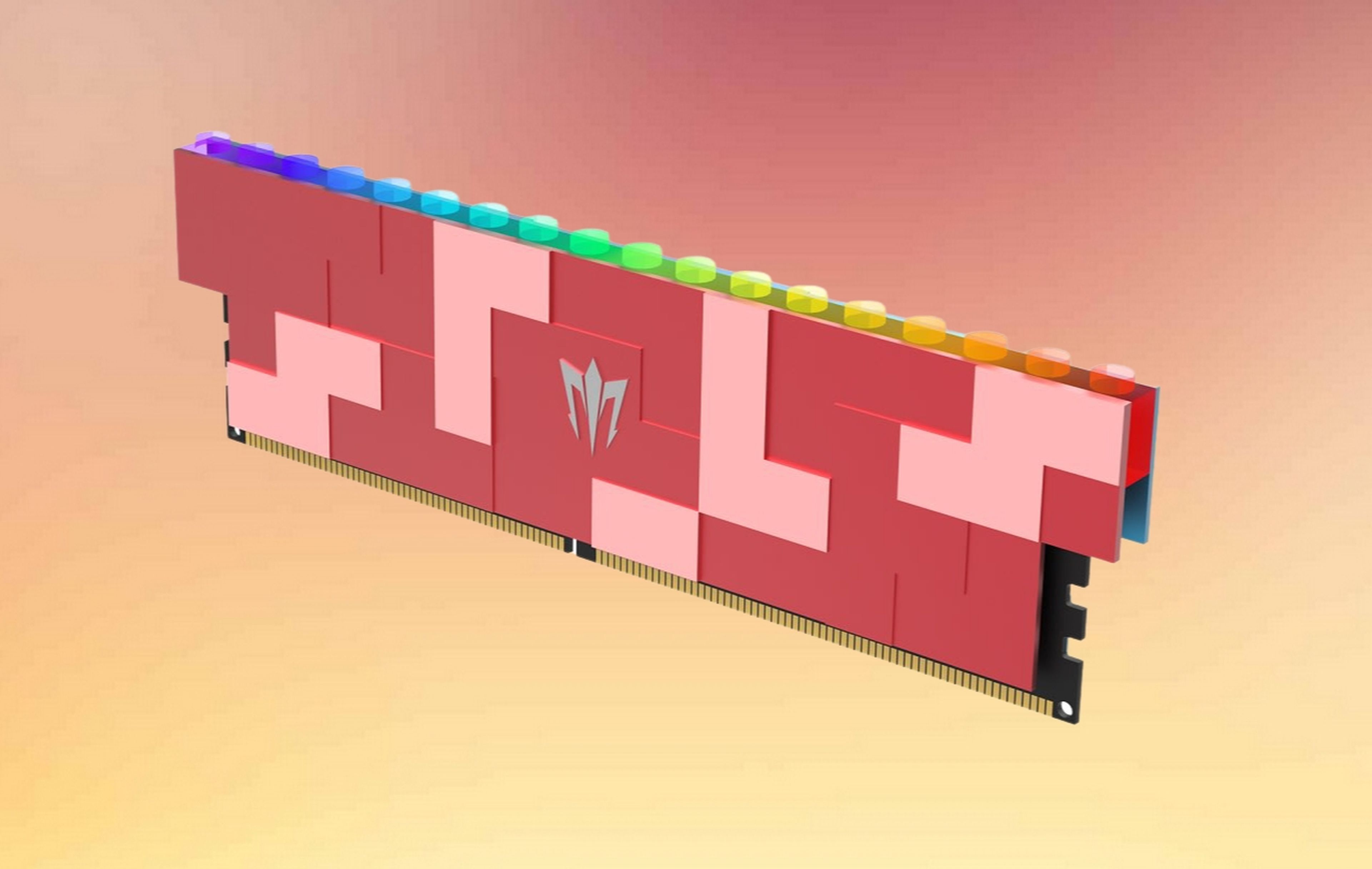 Memoria DDR5 con piezas de Lego