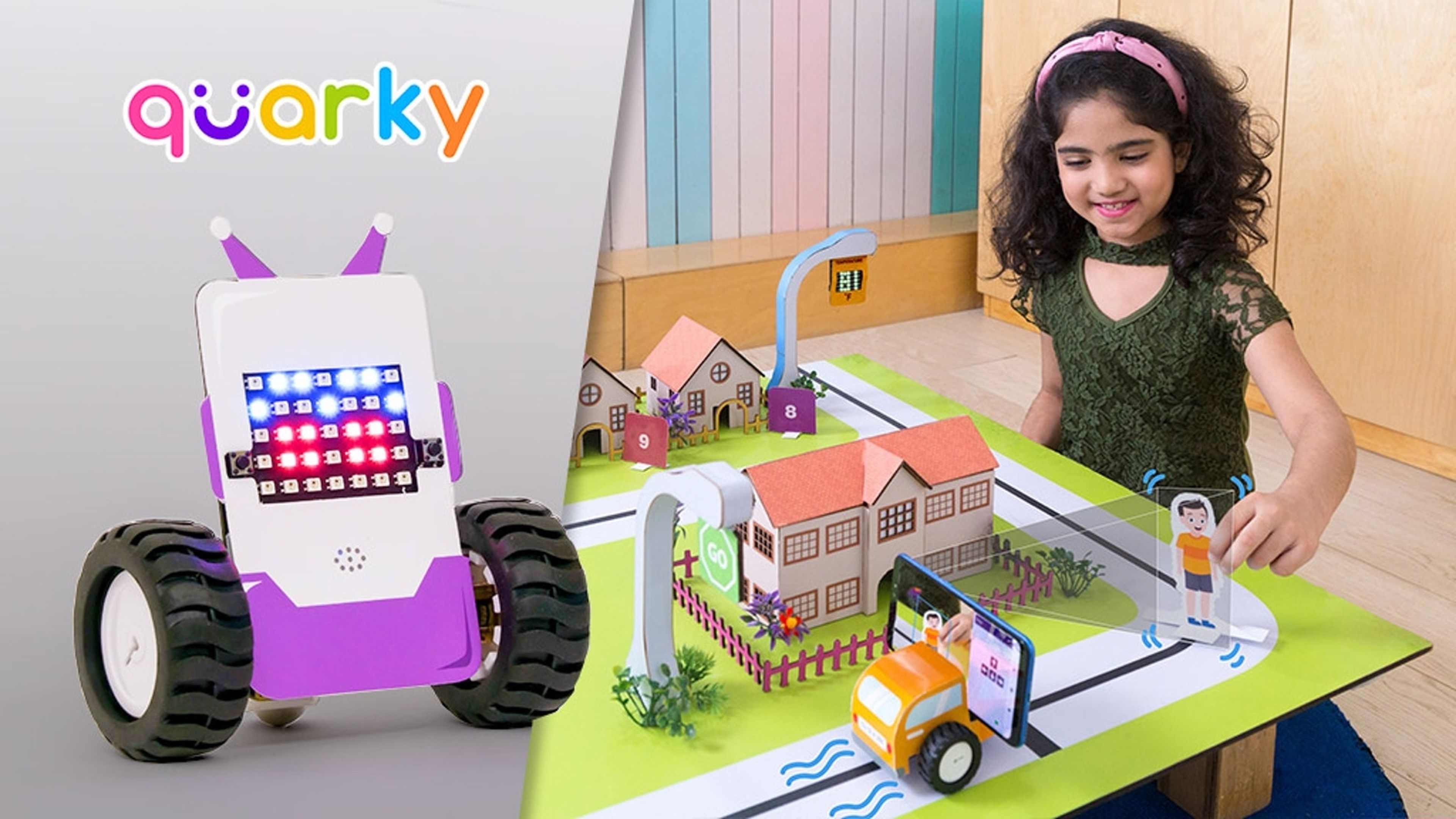 Quarky, el robot programable para que los niños aprendan inteligencia artificial