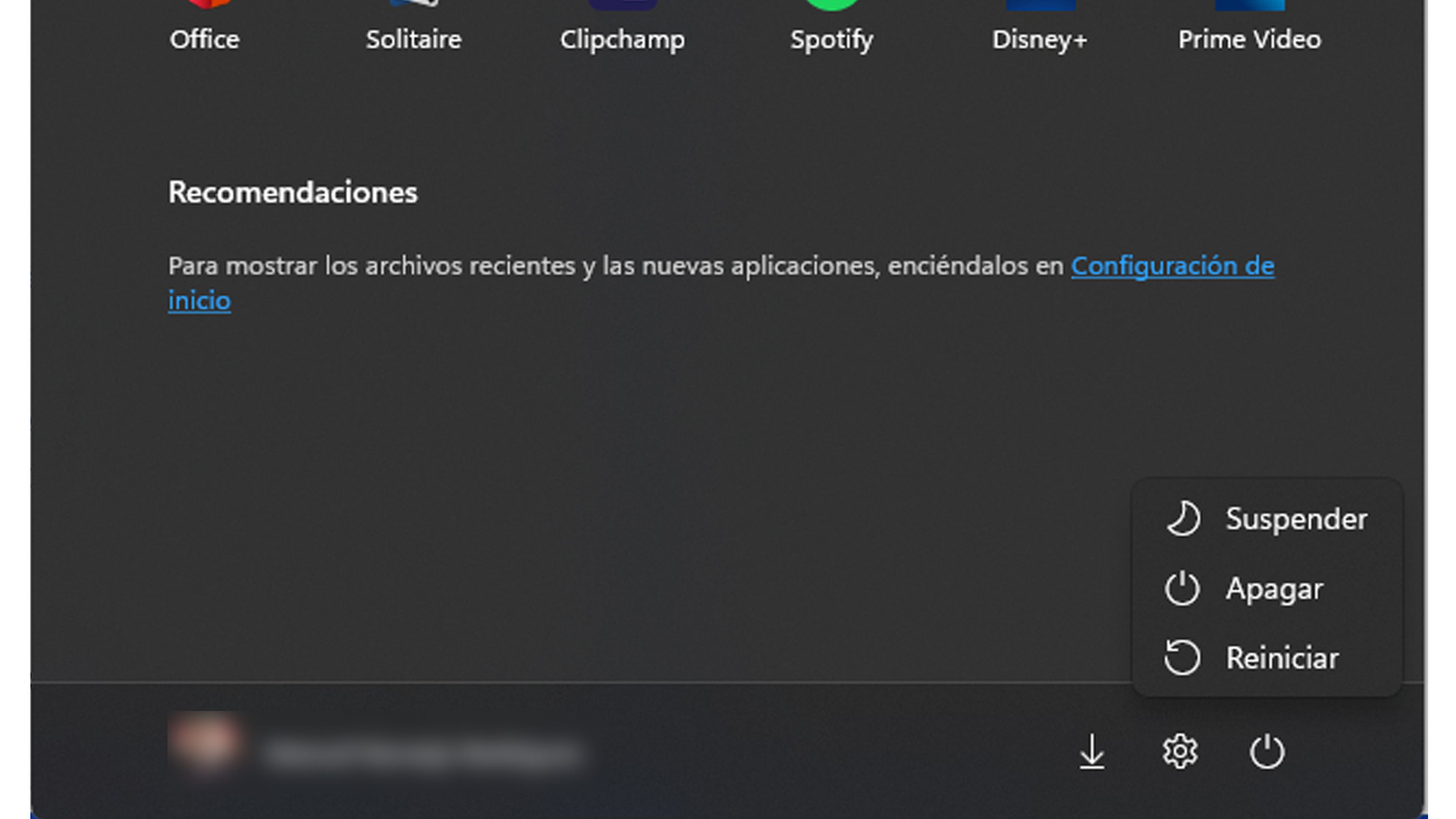 Reiniciar Windows 11