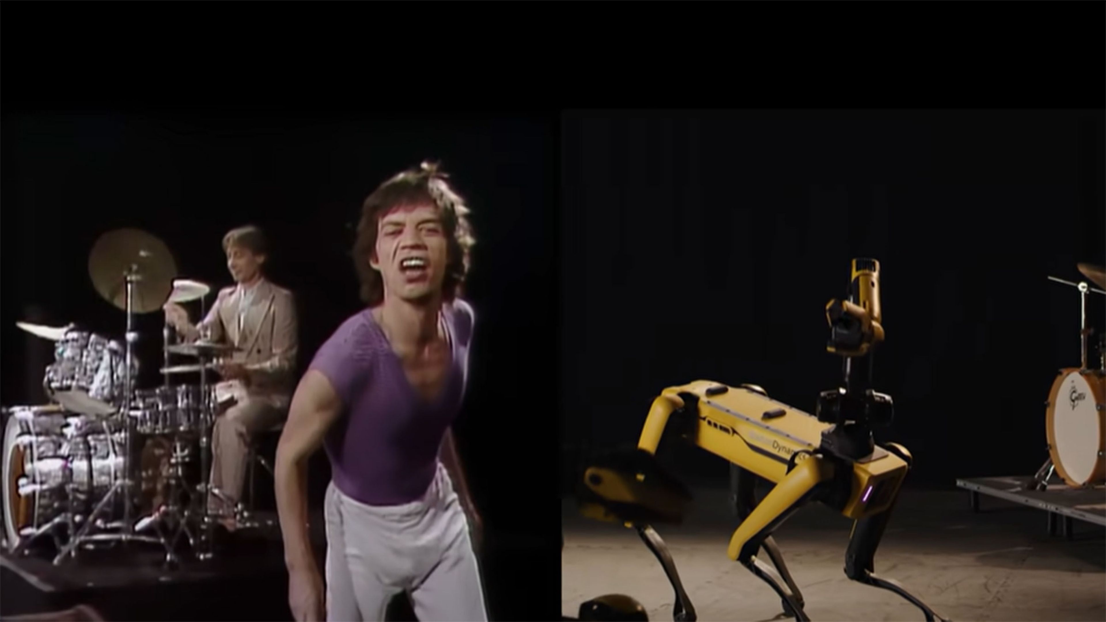 Robot Boston Dynamics The Rolling Stones