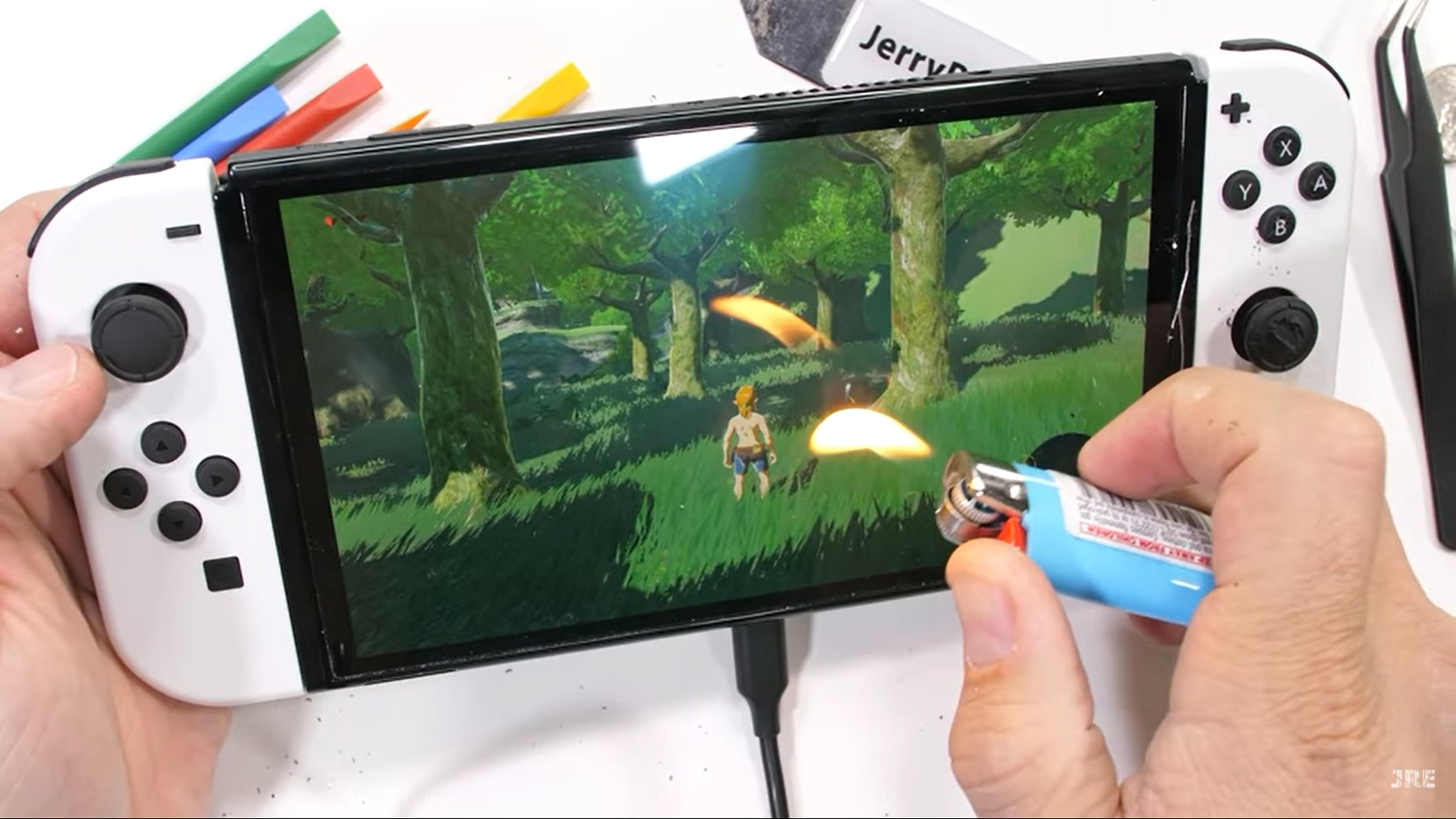 Test de durabilidad Nintendo Switch OLED