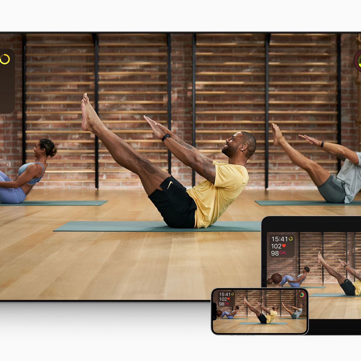 Ponte en forma en casa con Apple Fitness+: selección de material