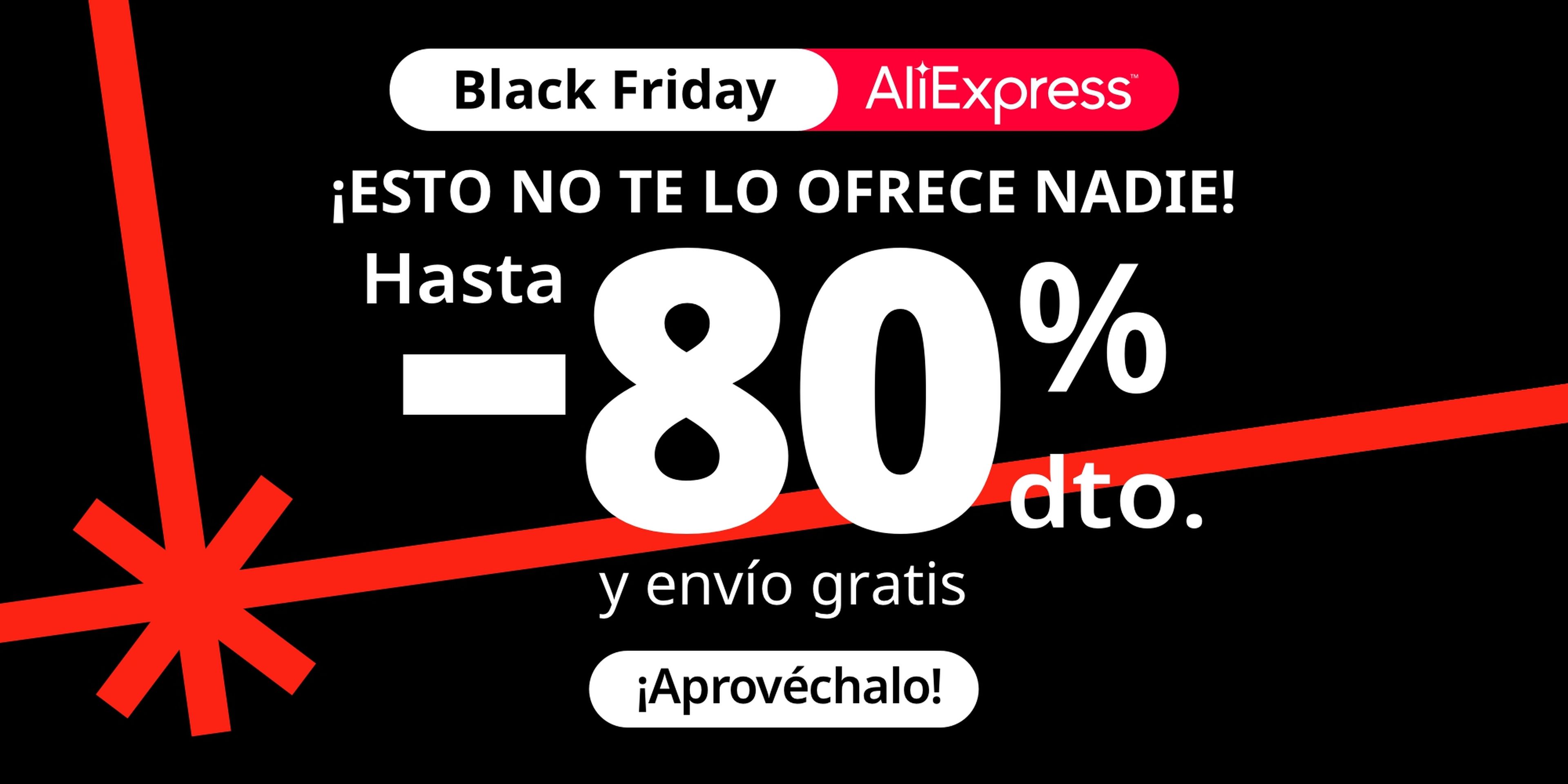 Aprovecha el Black Friday y el Cyber Monday de AliExpress para hacerte con tecnología rebajada hasta un 80%