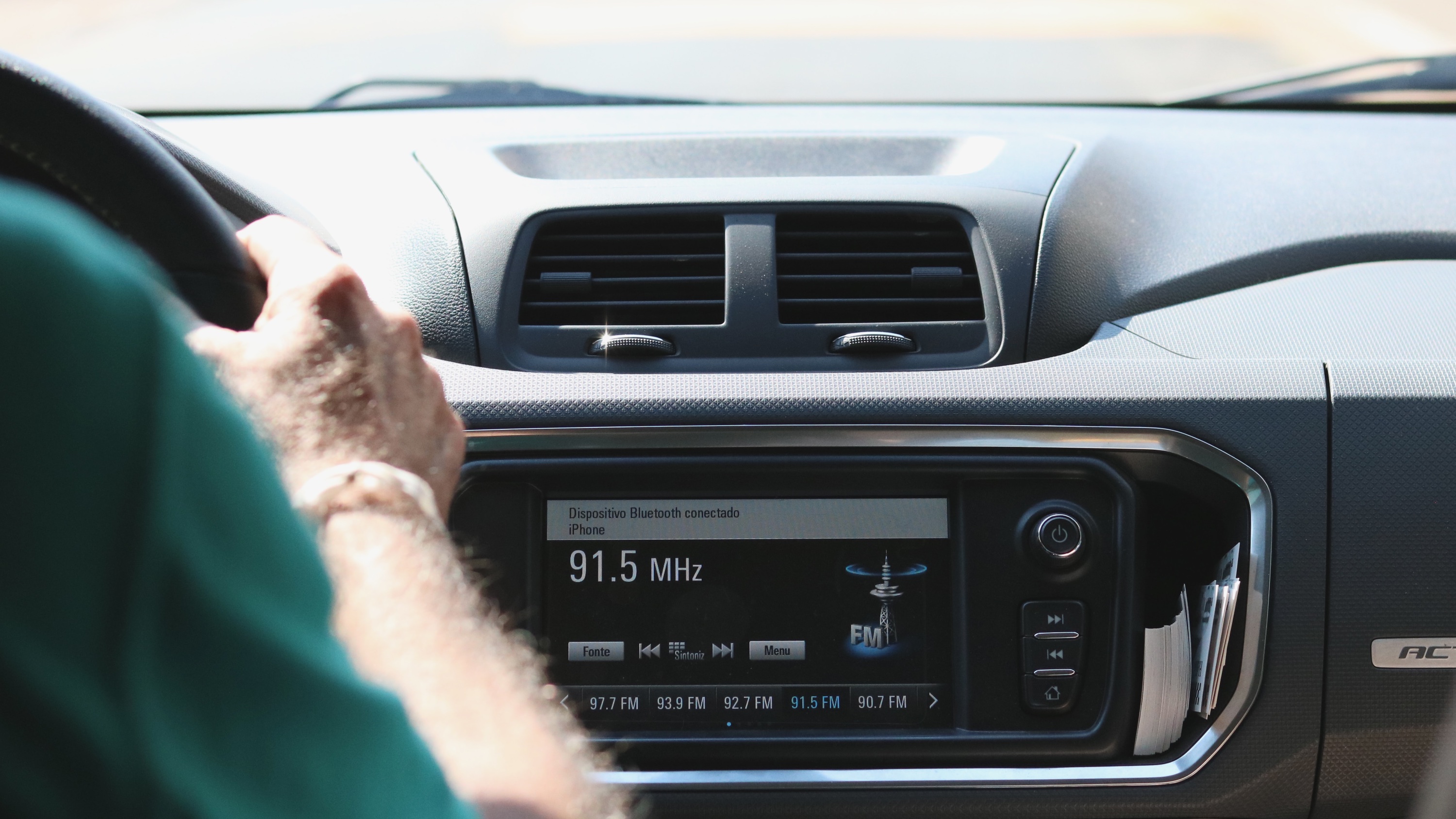 Adaptador Bluetooth para coche, transmisor Bluetooth FM del coche
