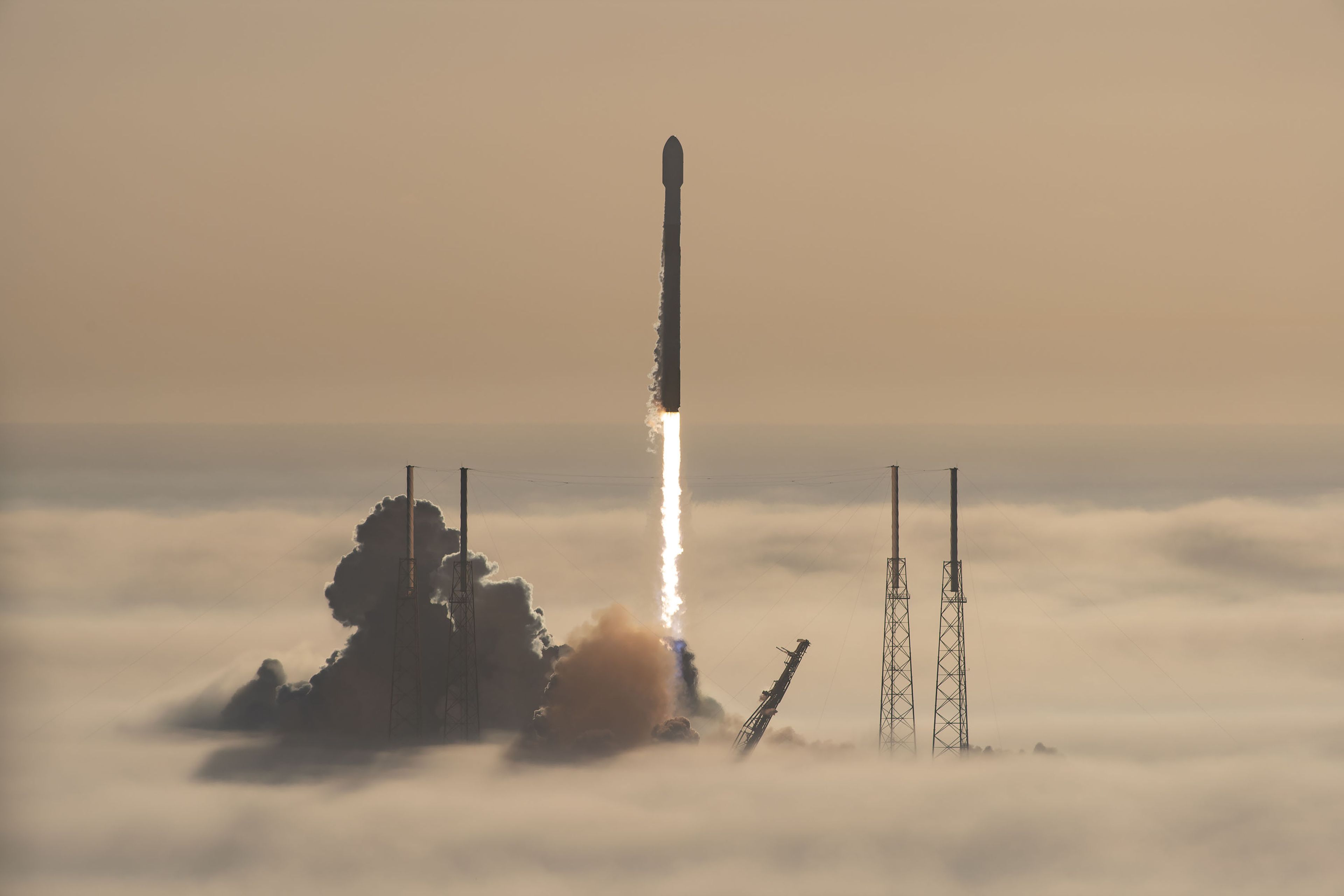 Cohete espacio SpaceX
