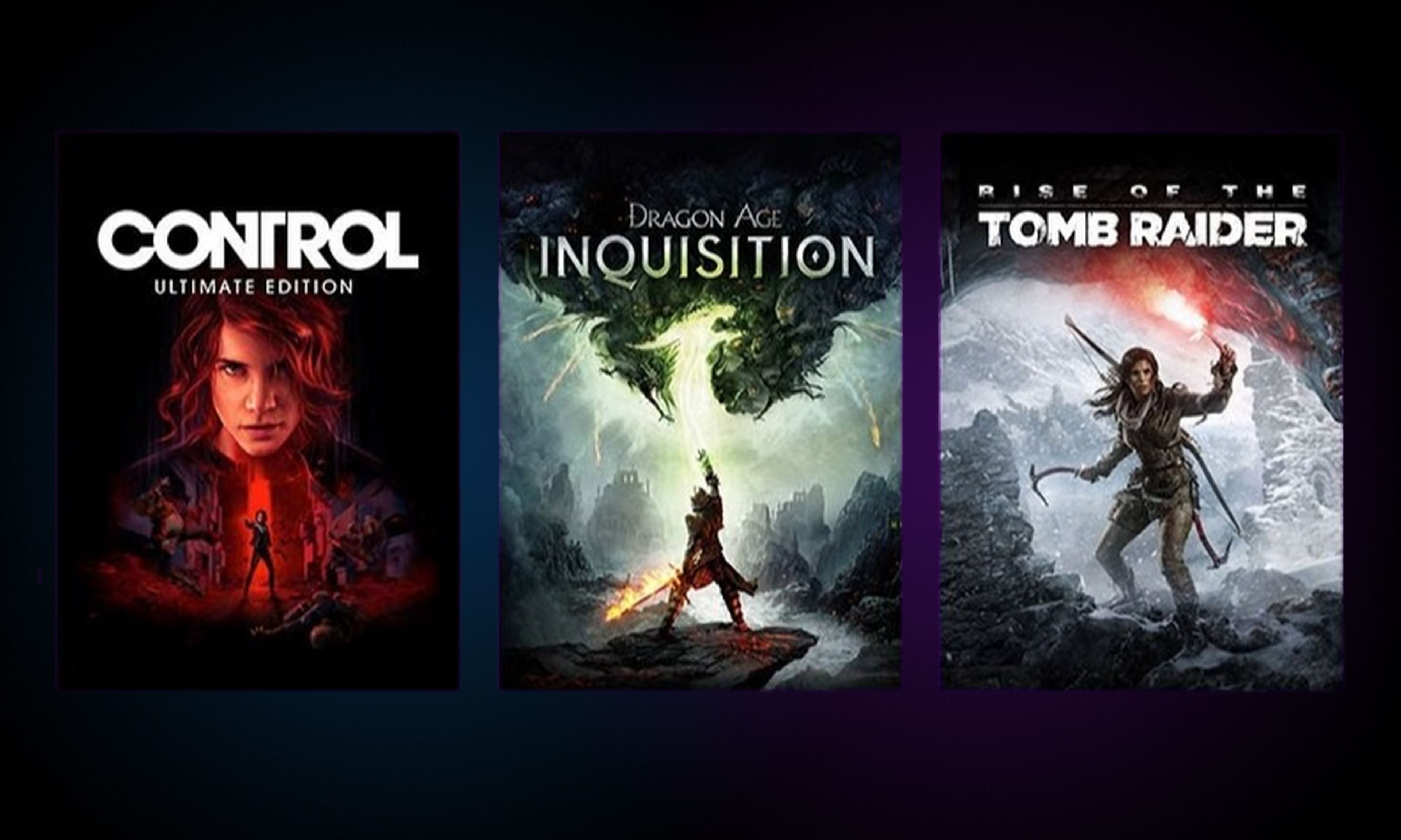 Control, Rise of the Tomb Raider, Dragon Age Inquisition y otros seis juegos gratis con Prime Gaming