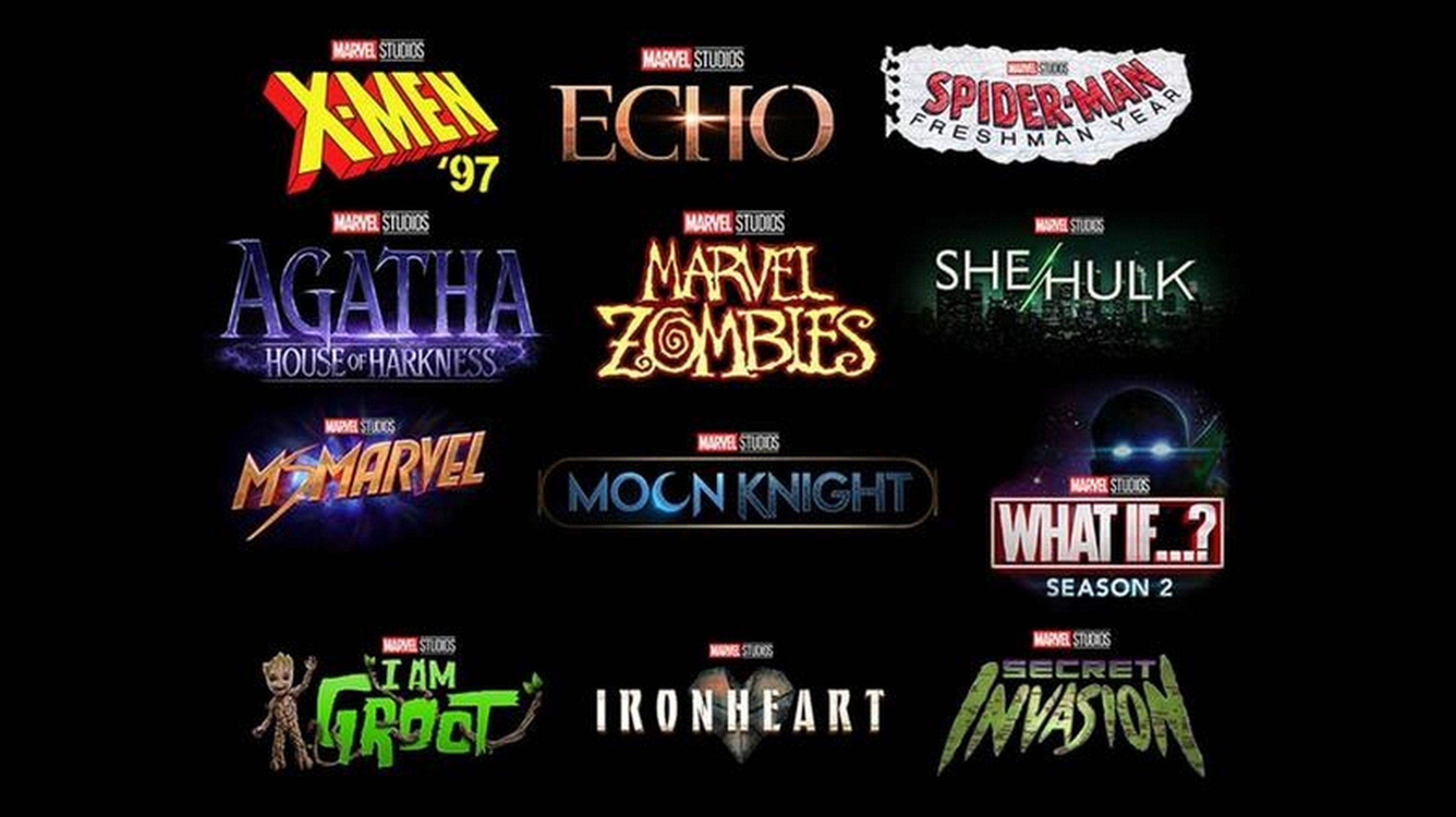 Disney+ anuncia 12 nuevas series de Marvel, más Star Wars, más series Disney... ¡una locura!